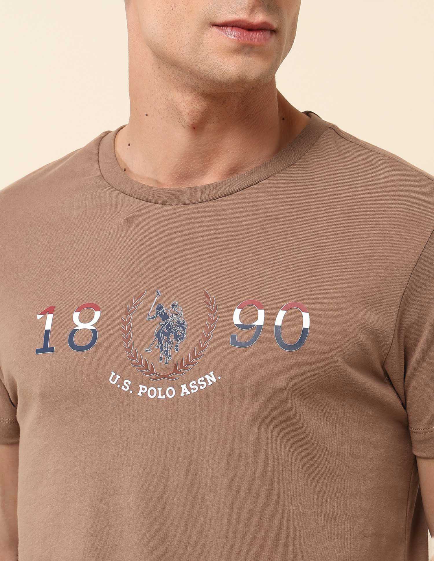 Brand Embossed Slim Fit T- Shirt - Image 7