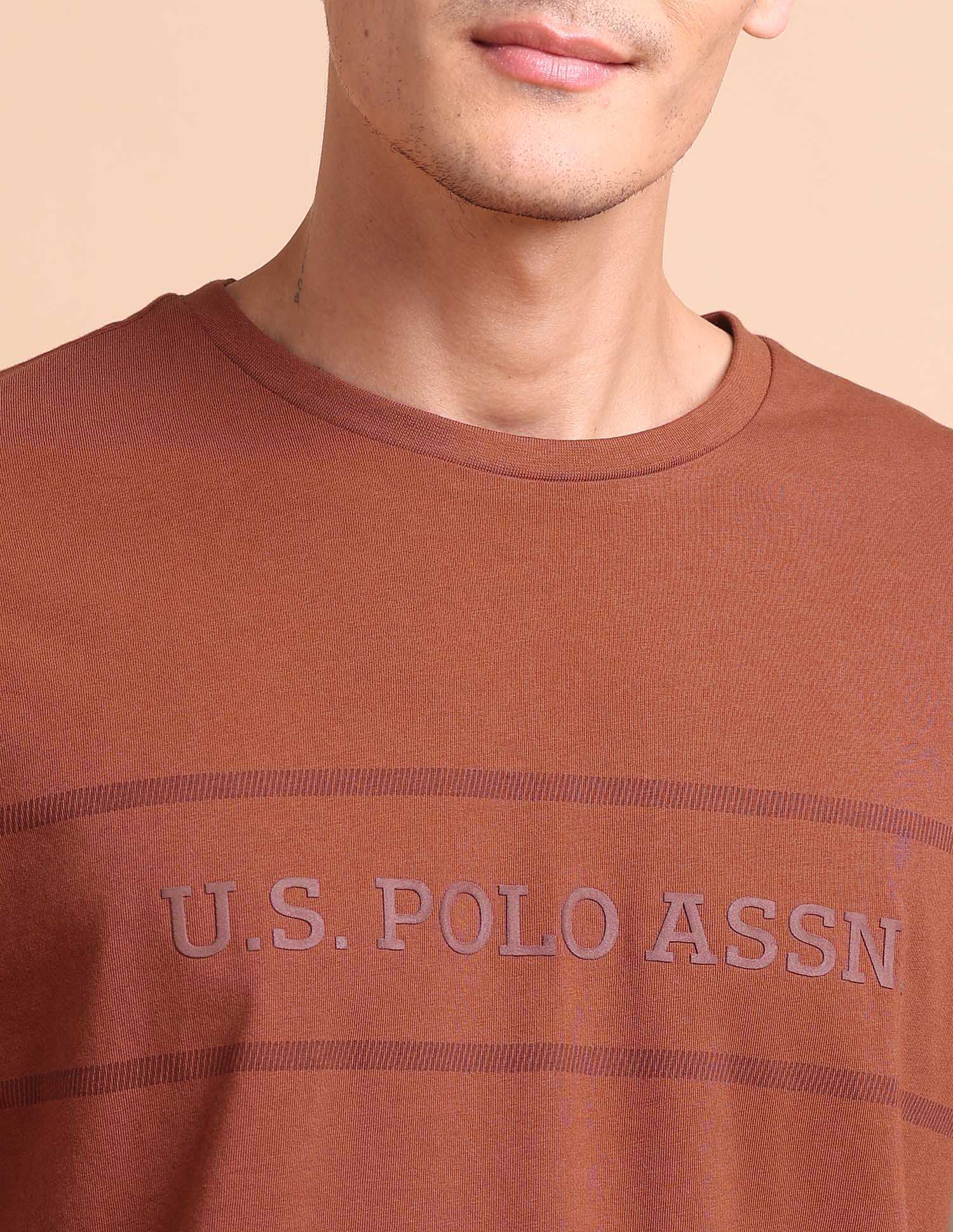 Brand Embossed Slim Fit T-Shirt - Image 6