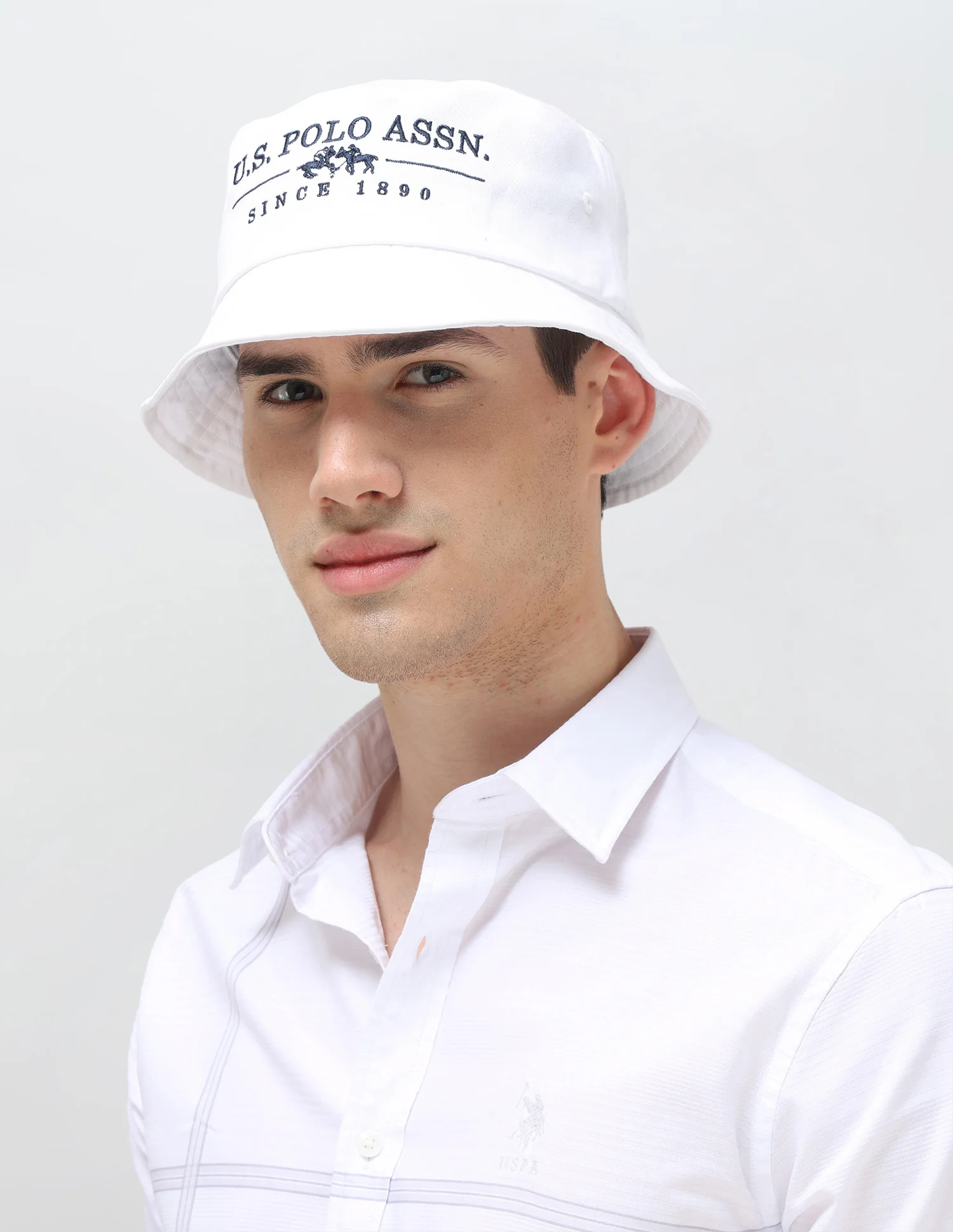 Brand Embroidered Bucket Hat