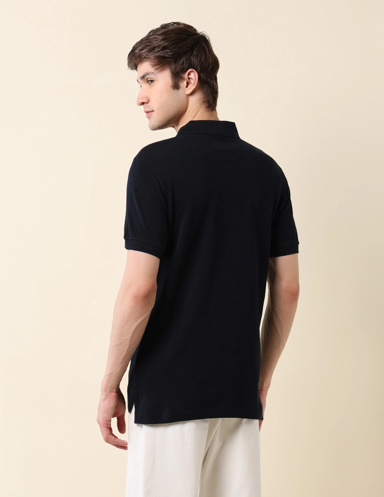 Brand Embroidered Classic Polo Shirt - Image 5
