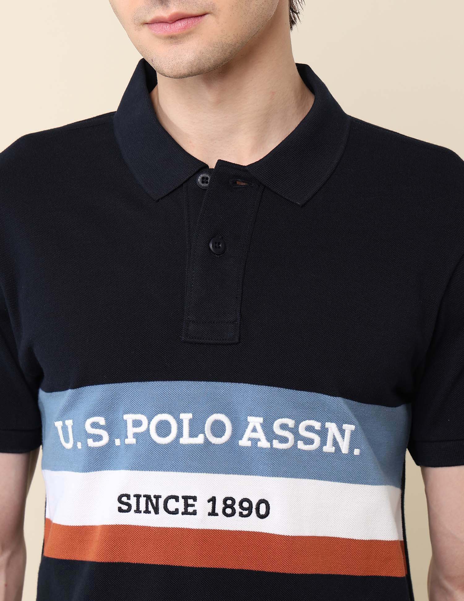 Brand Embroidered Classic Polo Shirt - Image 7