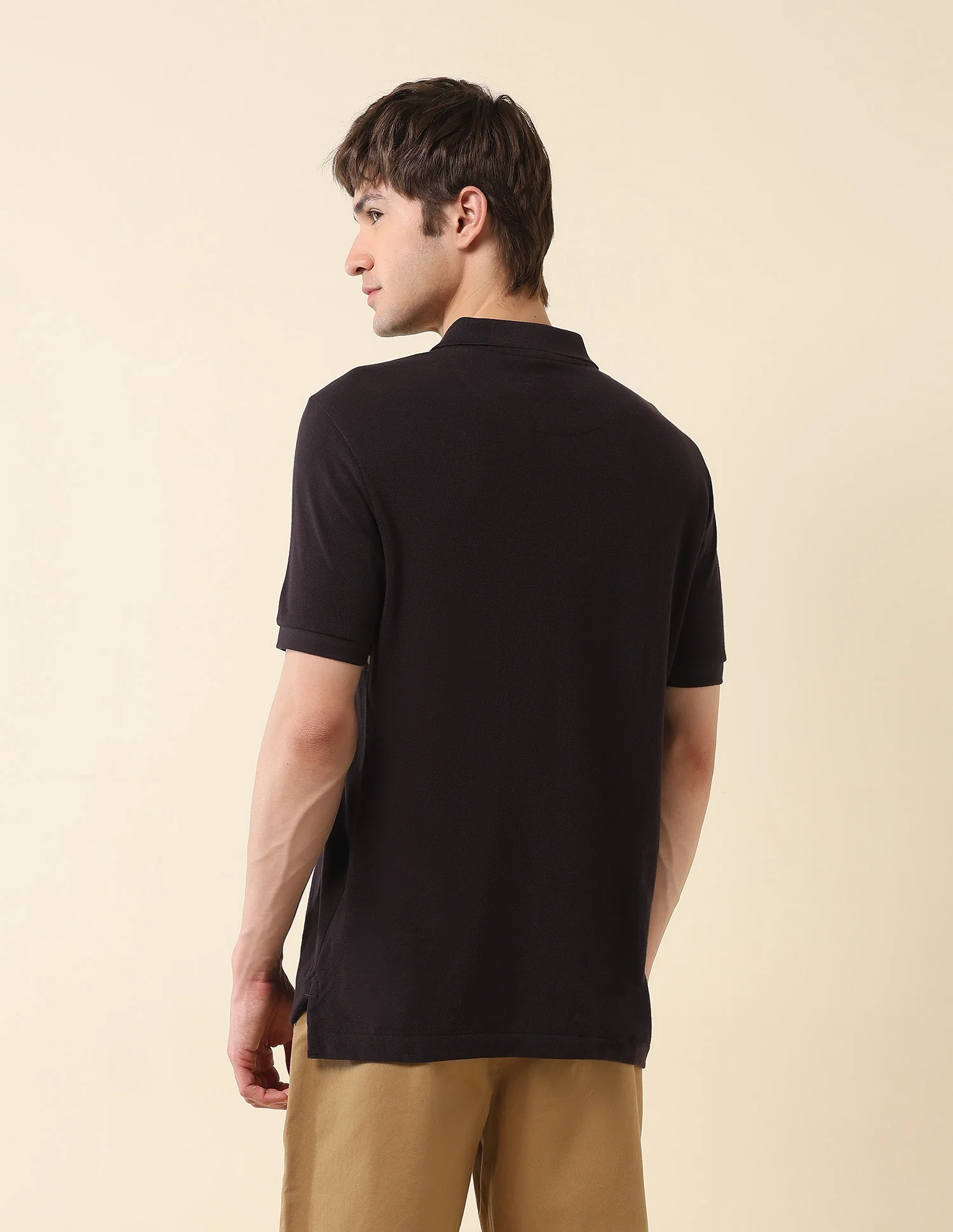 Brand Embroidered Classic Polo Shirt - Image 5