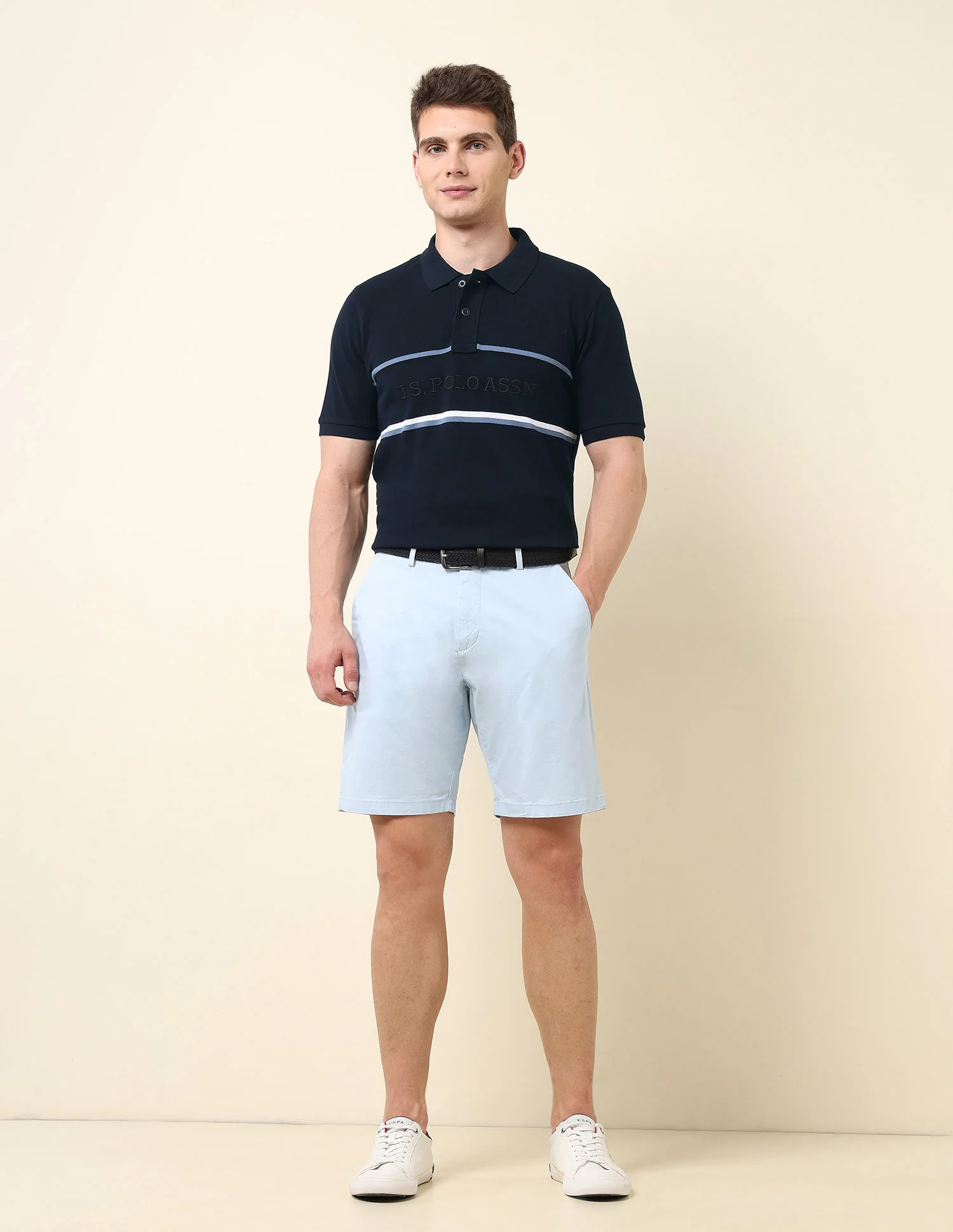 Brand Embroidered Classic Polo Shirt - Image 3