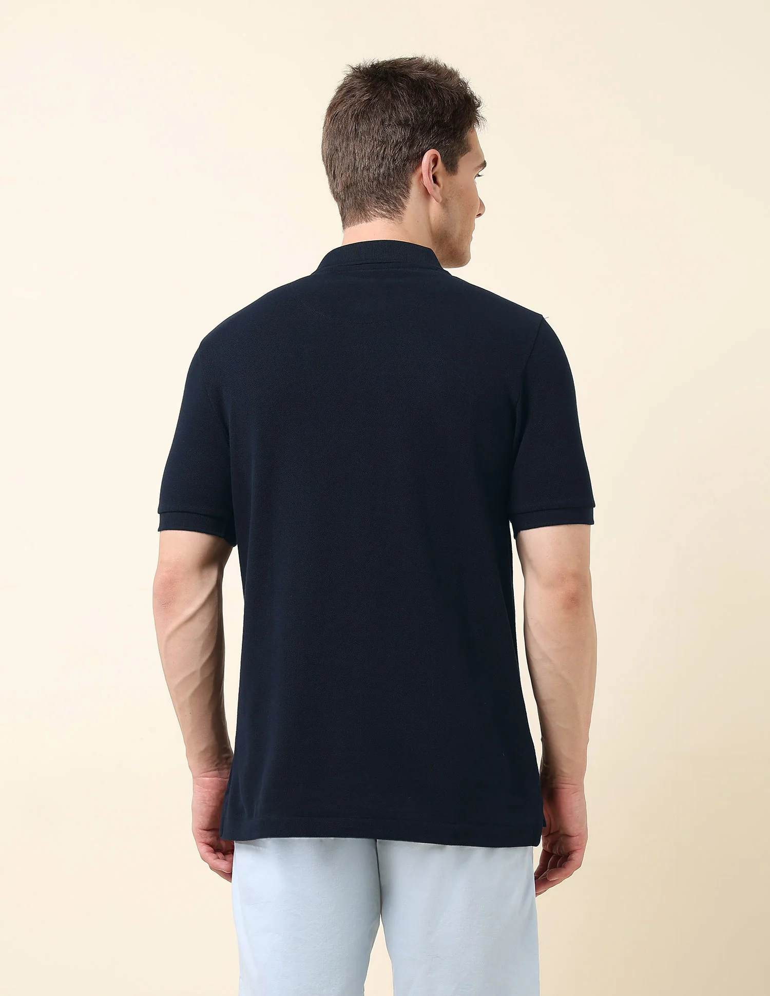 Brand Embroidered Classic Polo Shirt - Image 5