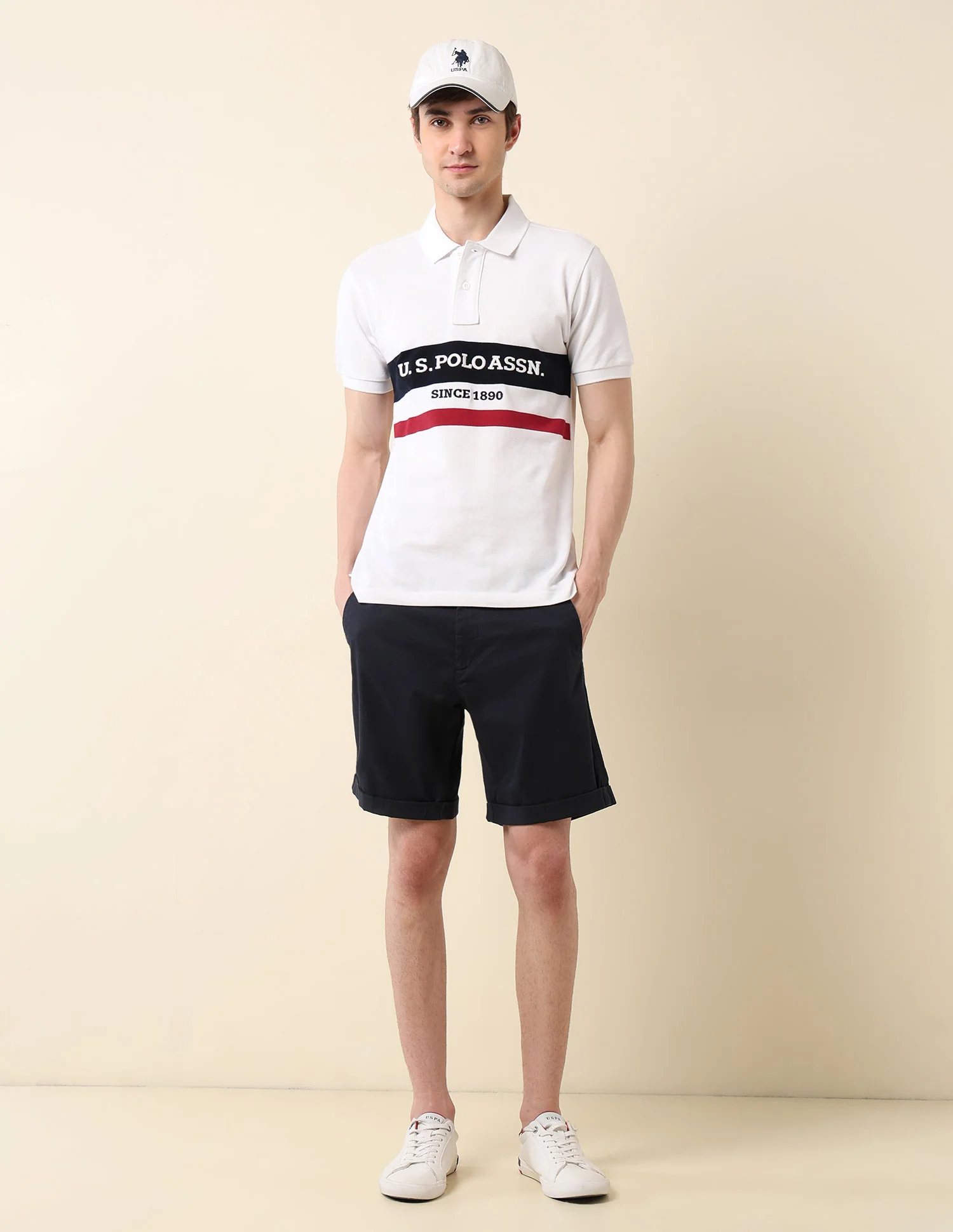Brand Embroidered Classic Polo Shirt - Image 3