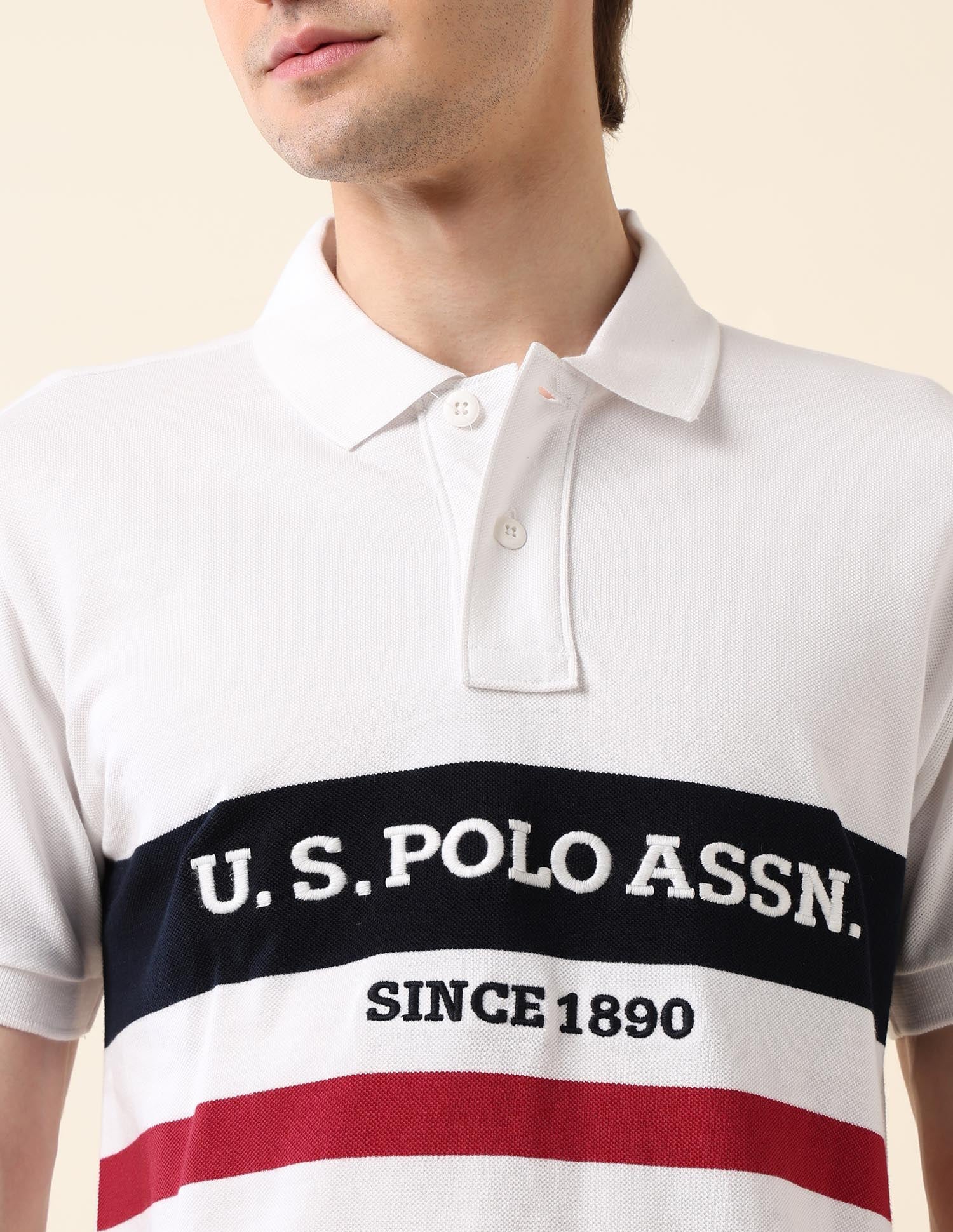 Brand Embroidered Classic Polo Shirt - Image 7