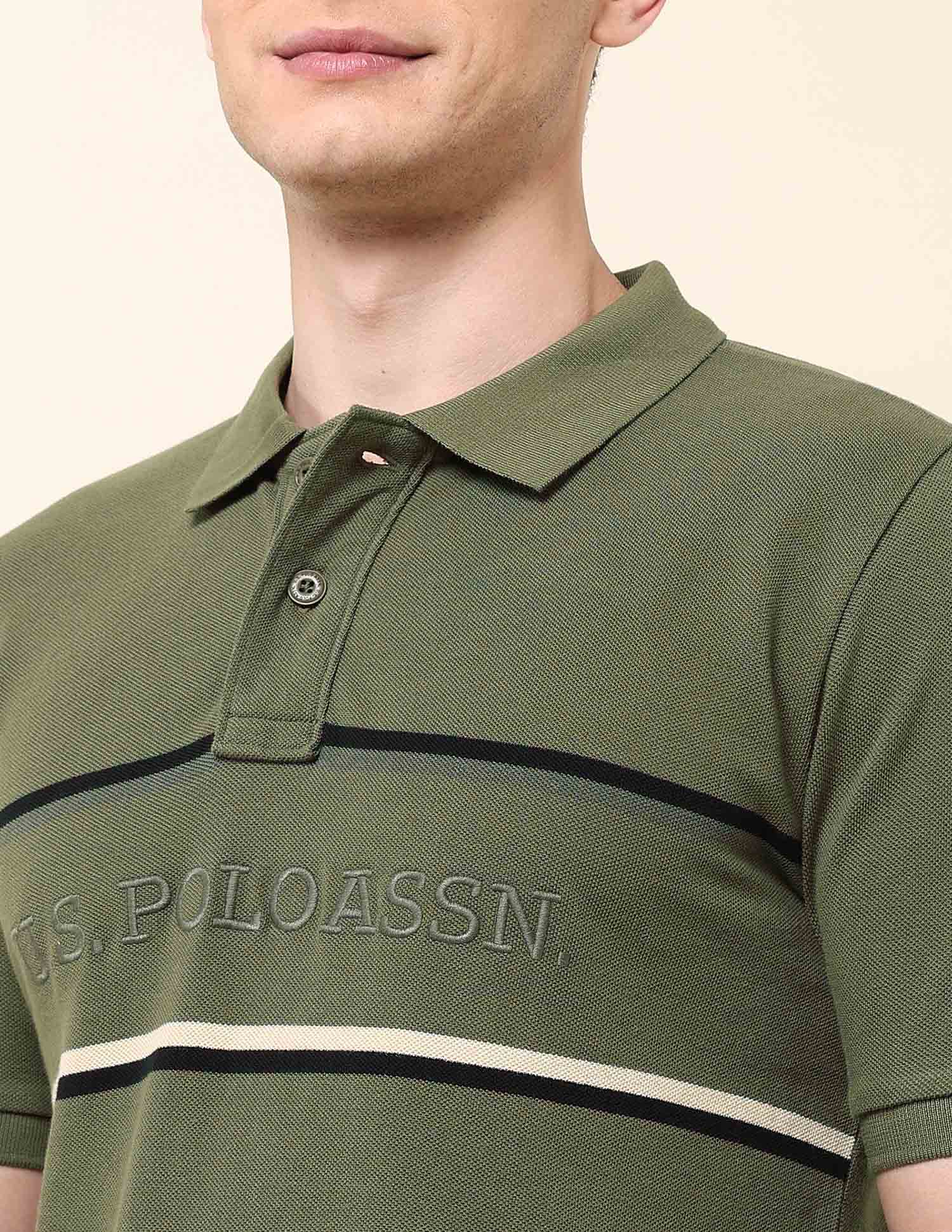 Brand Embroidered Classic Polo Shirt - Image 7