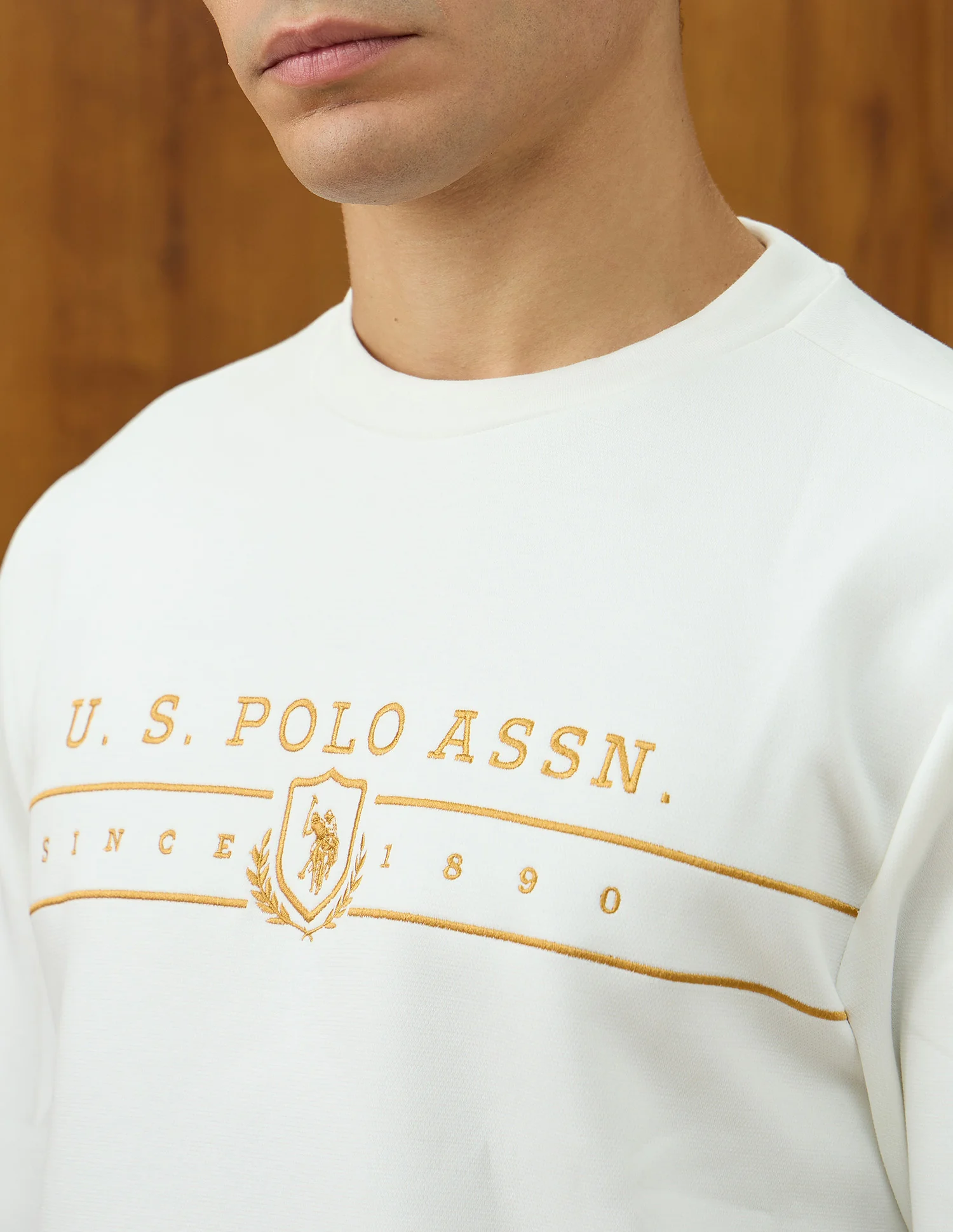 Brand Embroidered Equestrian Aisle Theater Sweatshirt - Image 7