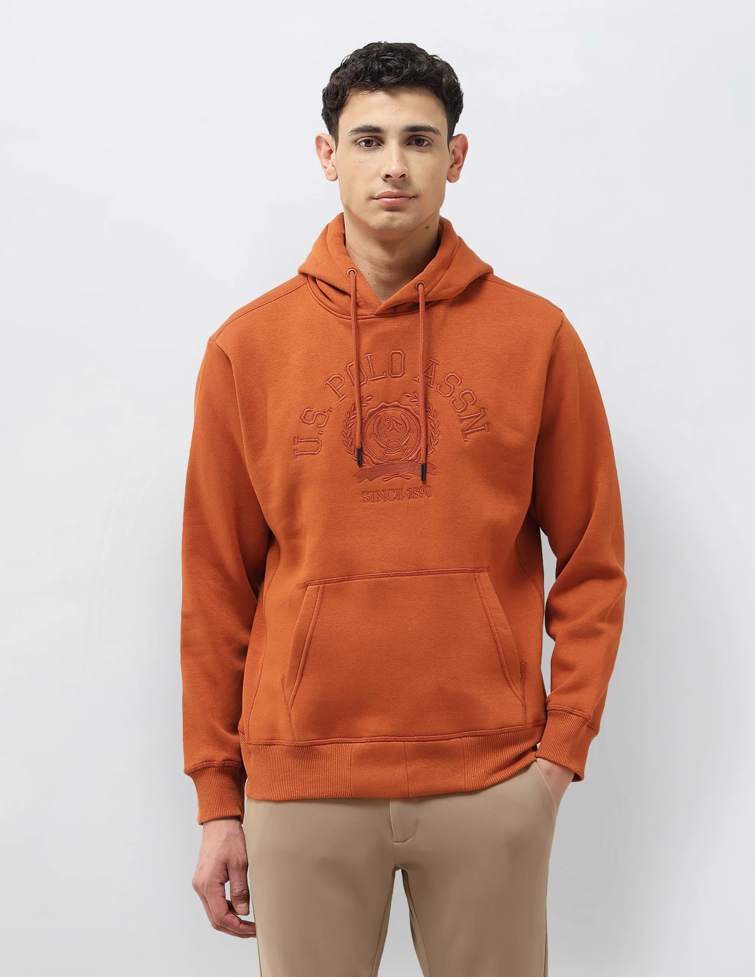 Brand Embroidered Hooded Sweatshirt - Image 6