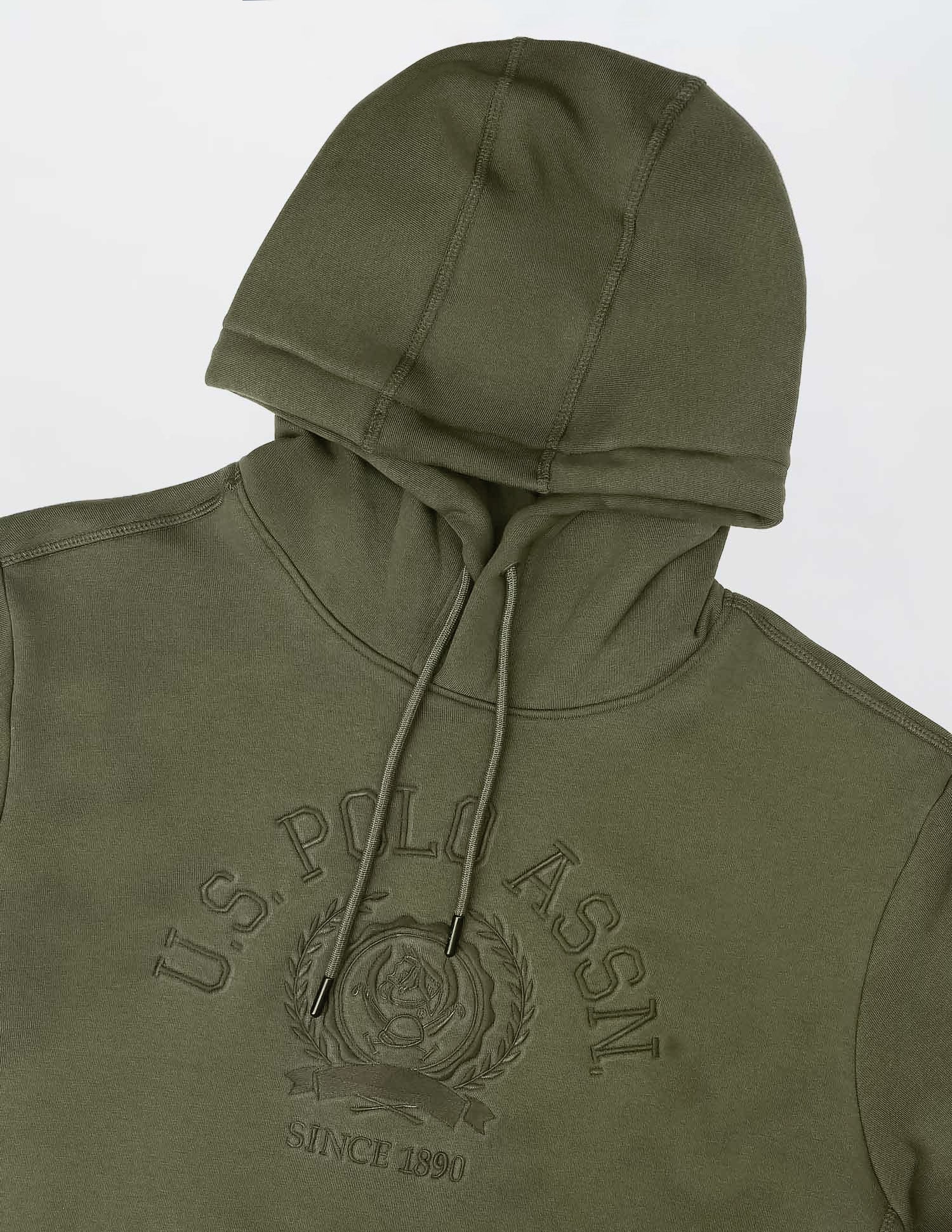Brand Embroidered Hooded Sweatshirt - Image 2