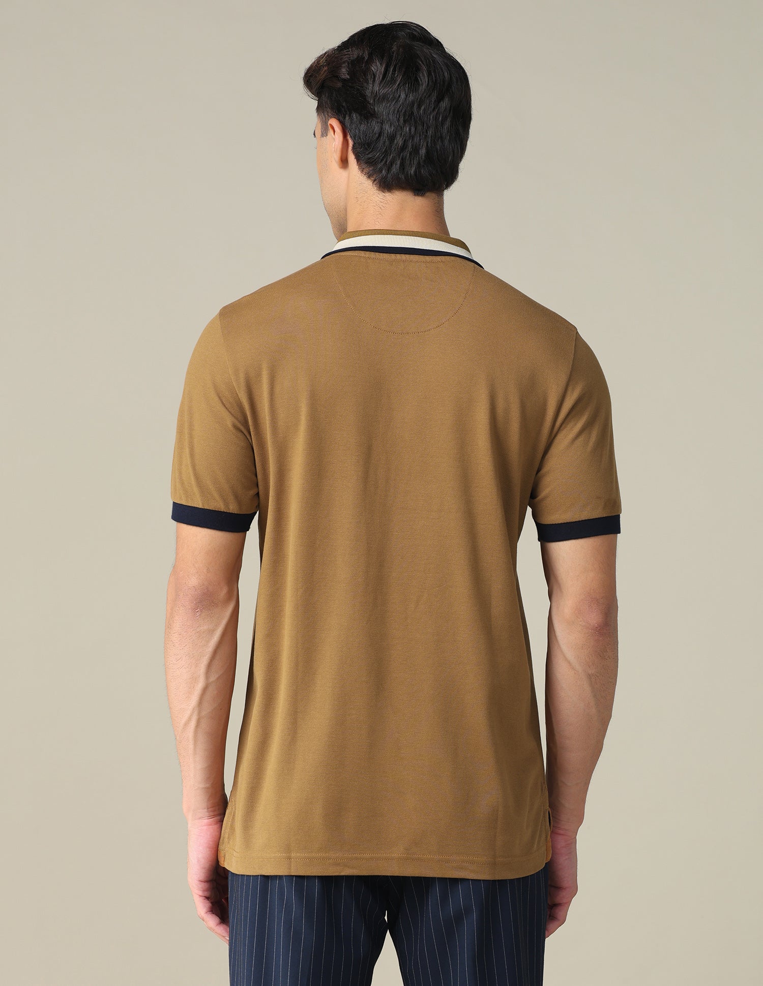Brand Embroidered Regular Fit Polo Shirt - Image 5