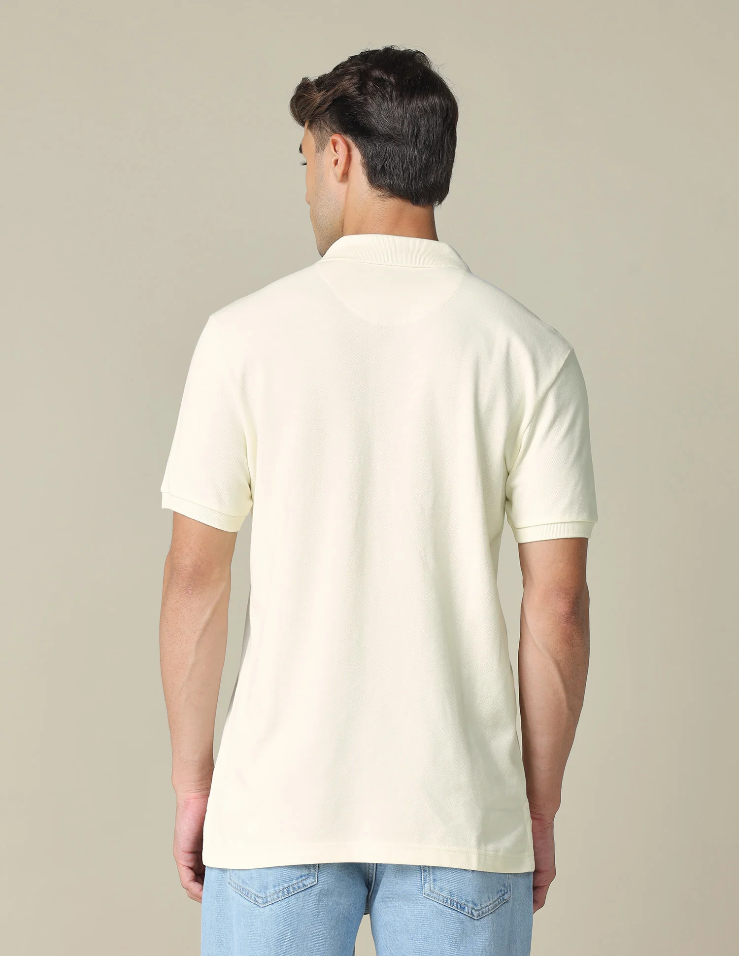 Brand Embroidered Regular Fit Polo Shirt - Image 5