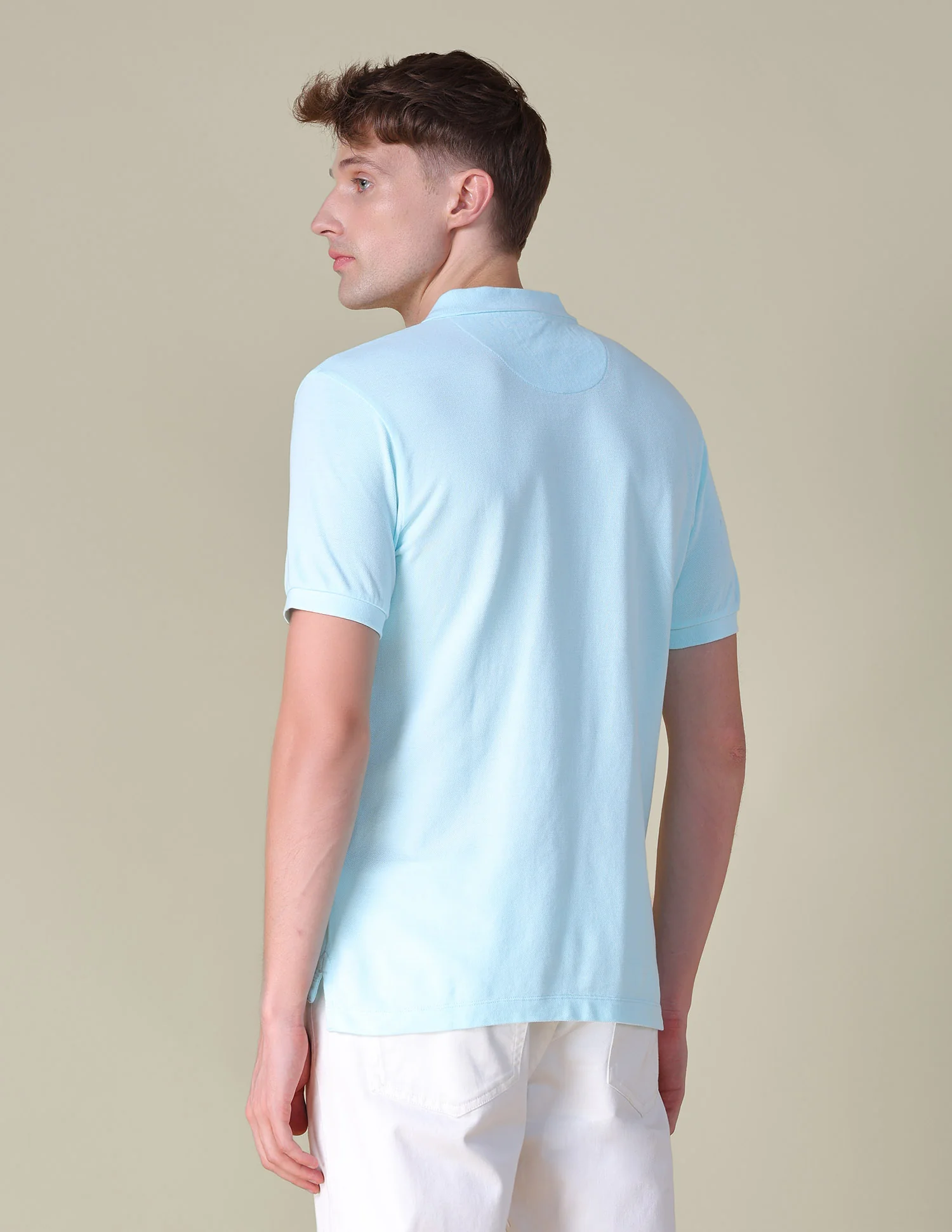 Brand Embroidered Regular Fit Polo Shirt - Image 5