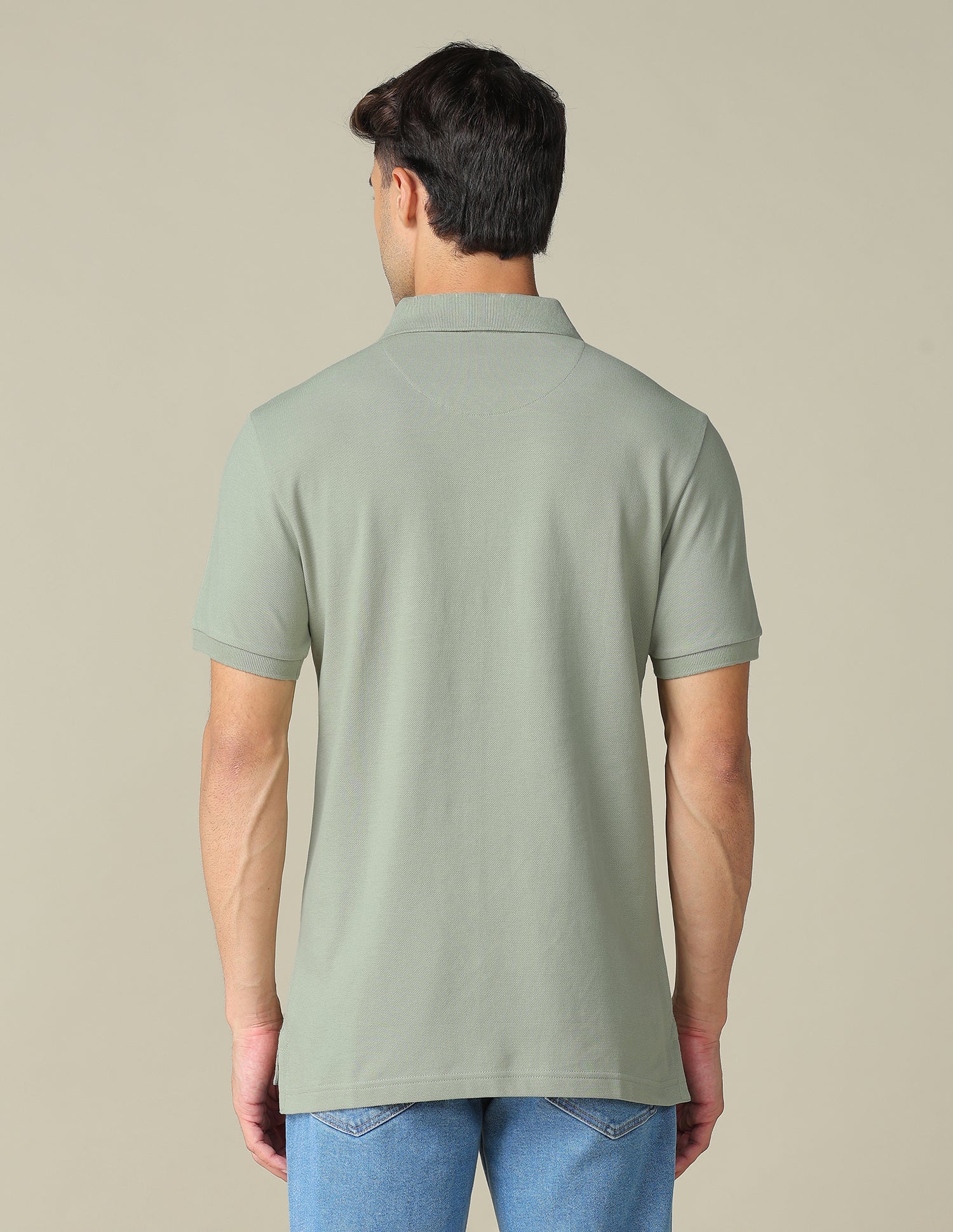 Brand Embroidered Regular Fit Polo Shirt - Image 5
