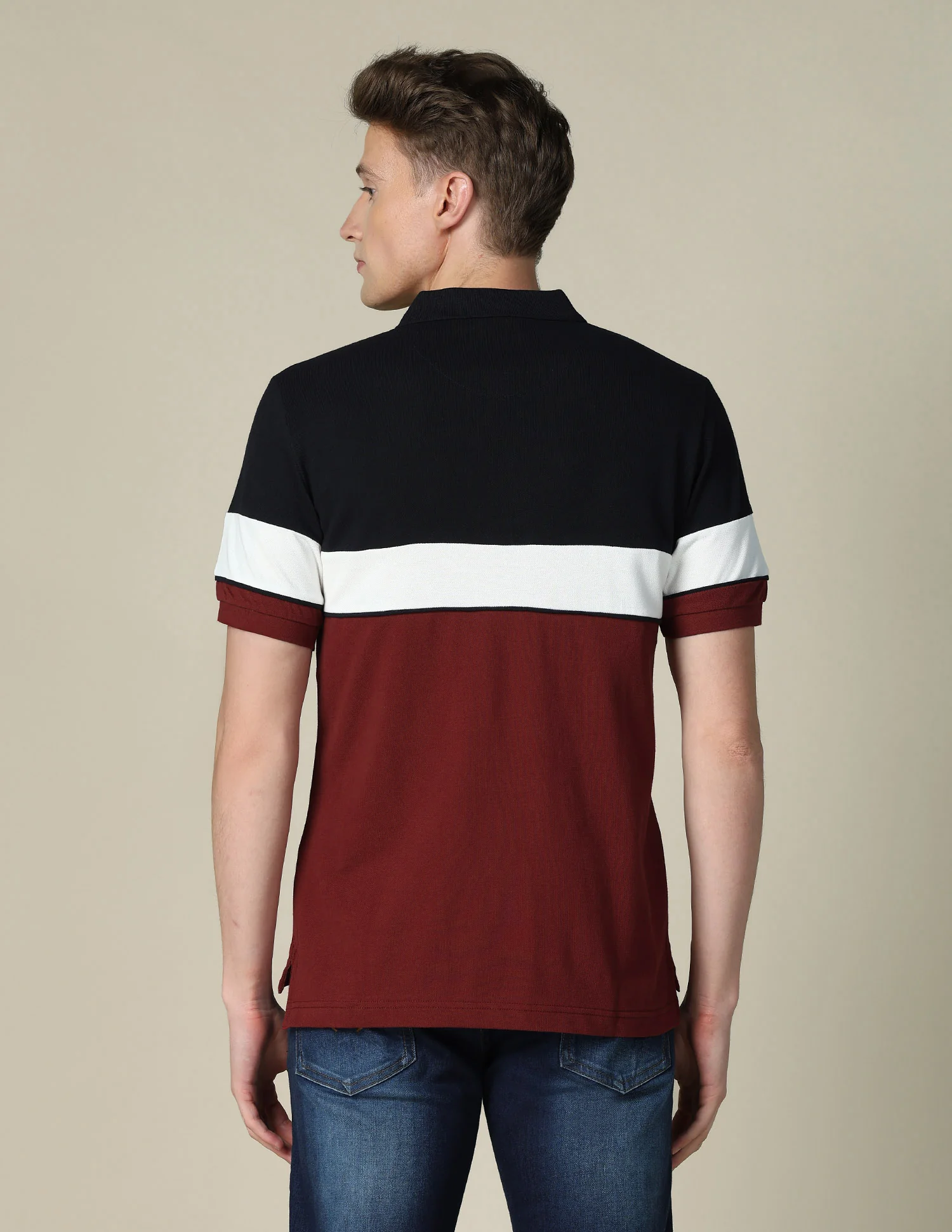 Brand Embroidered Regular Fit Polo Shirt - Image 5