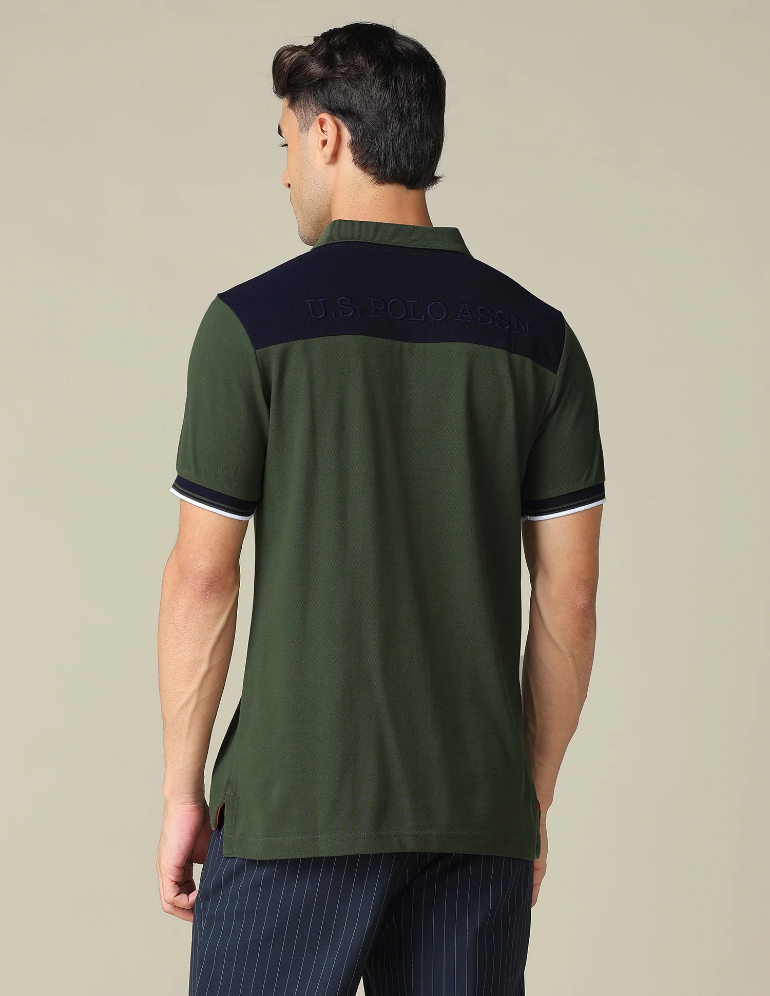Brand Embroidered Regular Fit Polo Shirt - Image 5