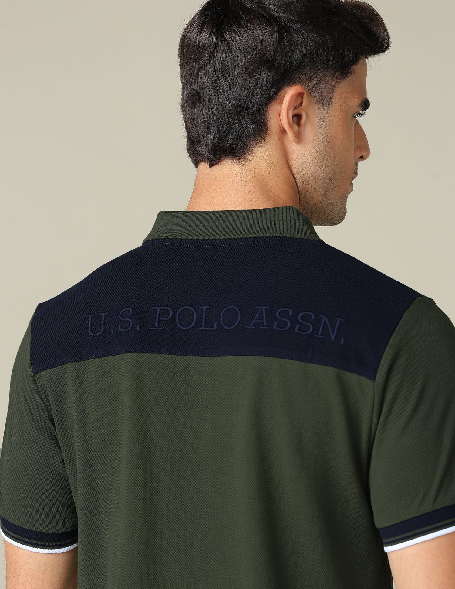 Brand Embroidered Regular Fit Polo Shirt - Image 8