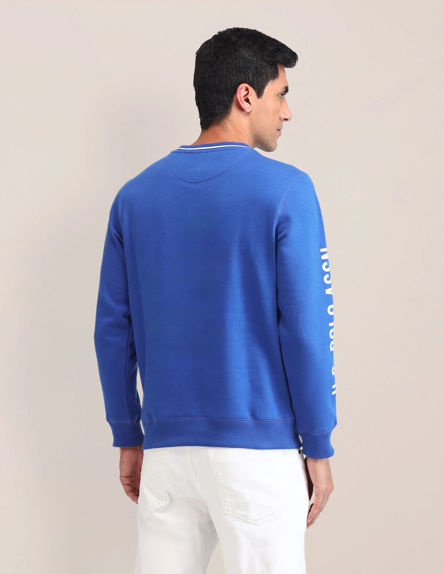 Brand Embroidered Regular Fit Sweatshirt - Image 5