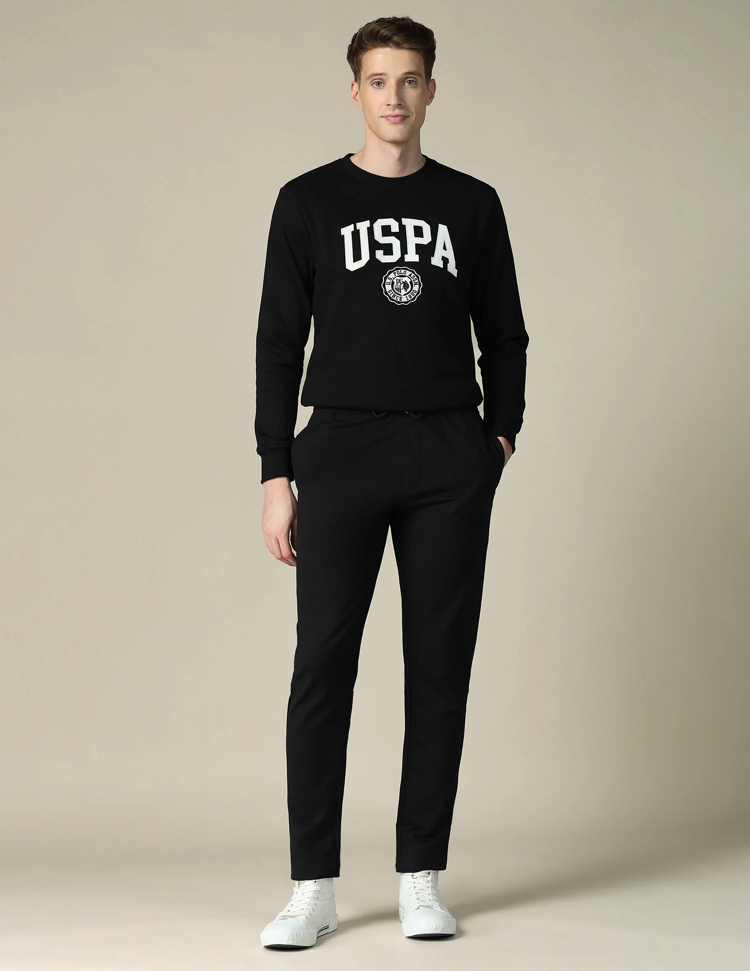 Brand Embroidered Regular Fit Sweatshirt - Image 3