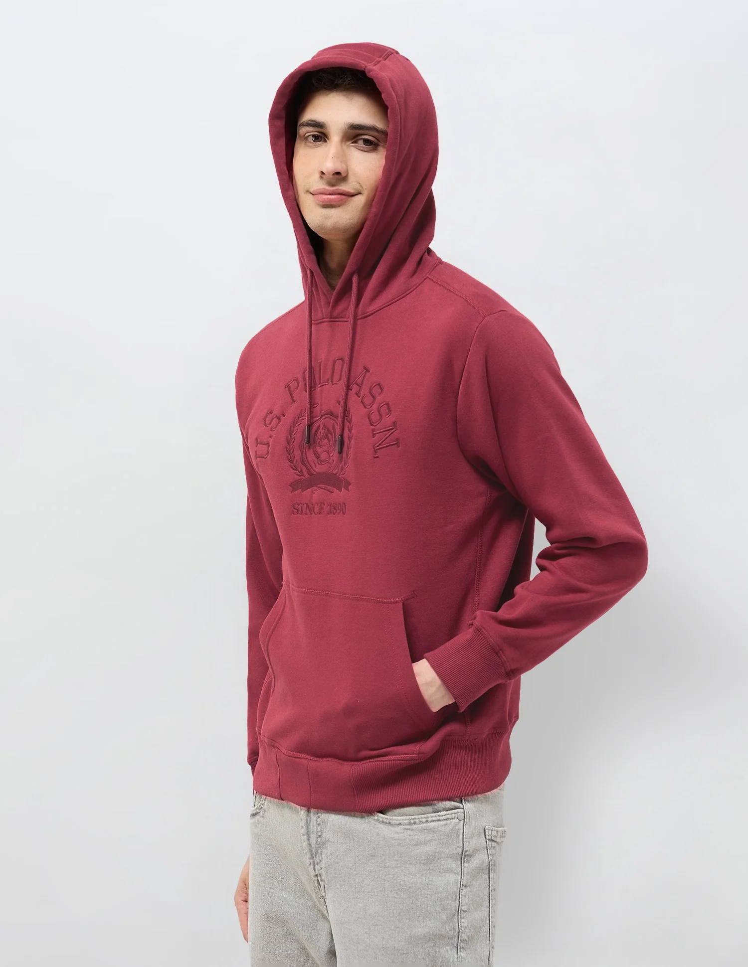 Brand Embroidered Regular Fit Sweatshirt - Image 4