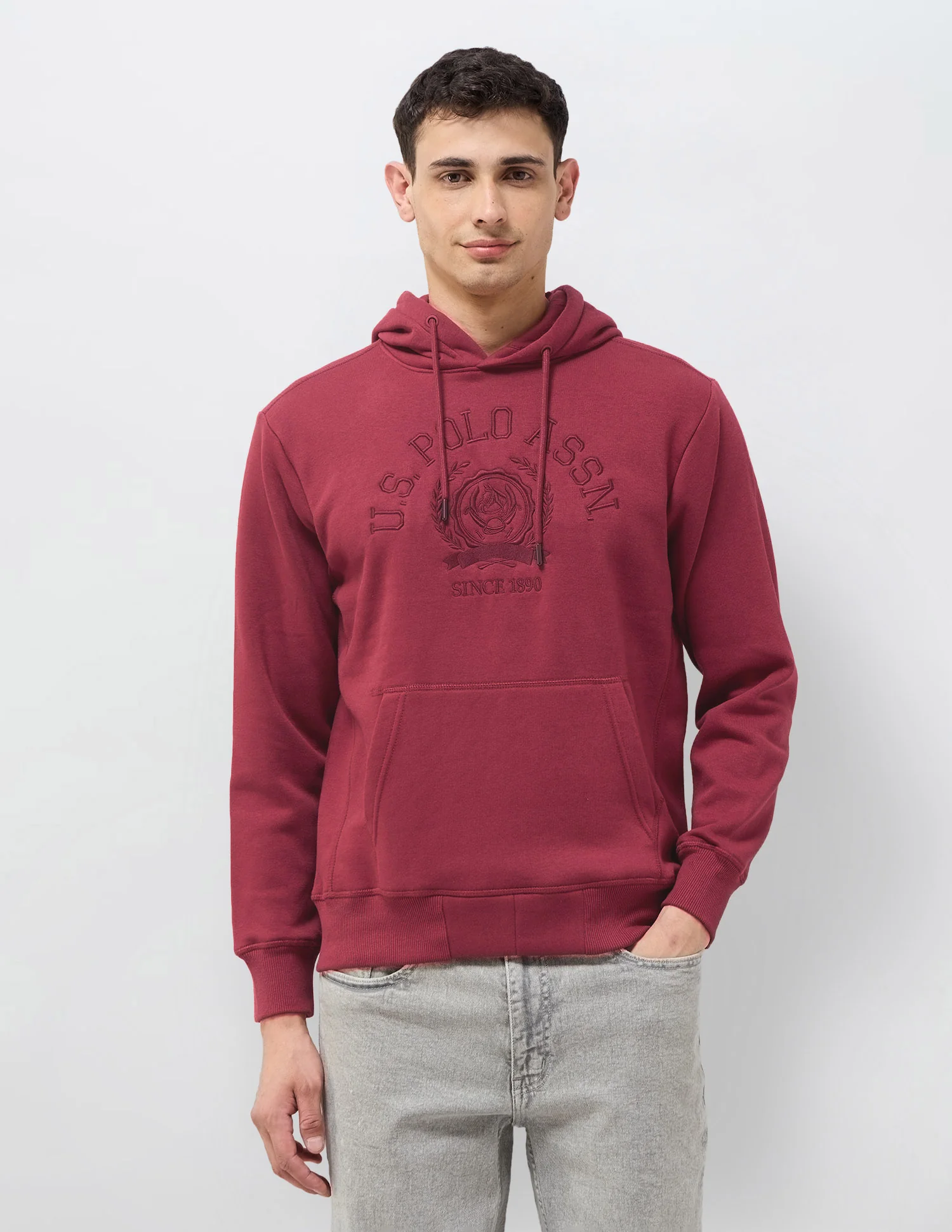 Brand Embroidered Regular Fit Sweatshirt - Image 6