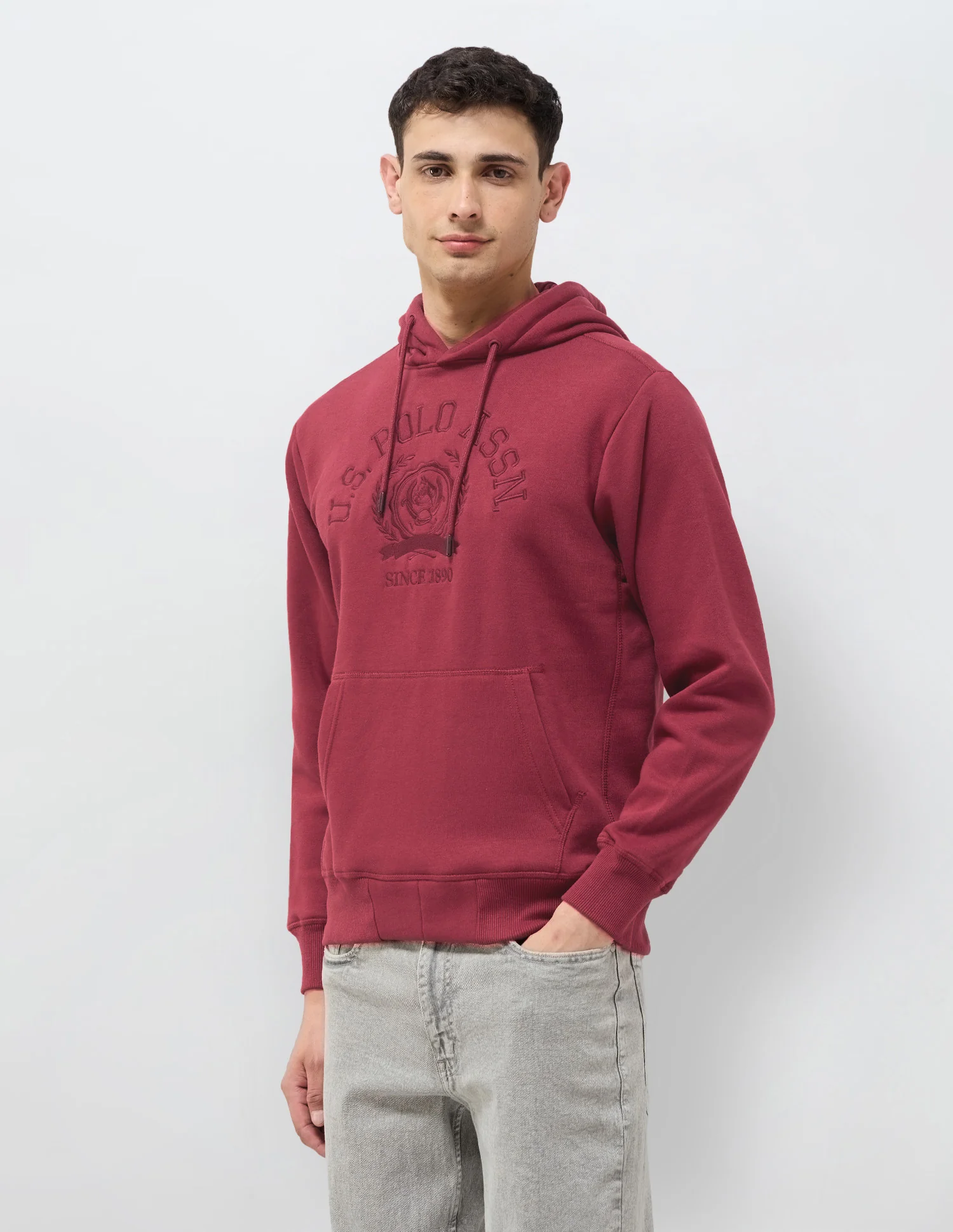Brand Embroidered Regular Fit Sweatshirt - Image 9