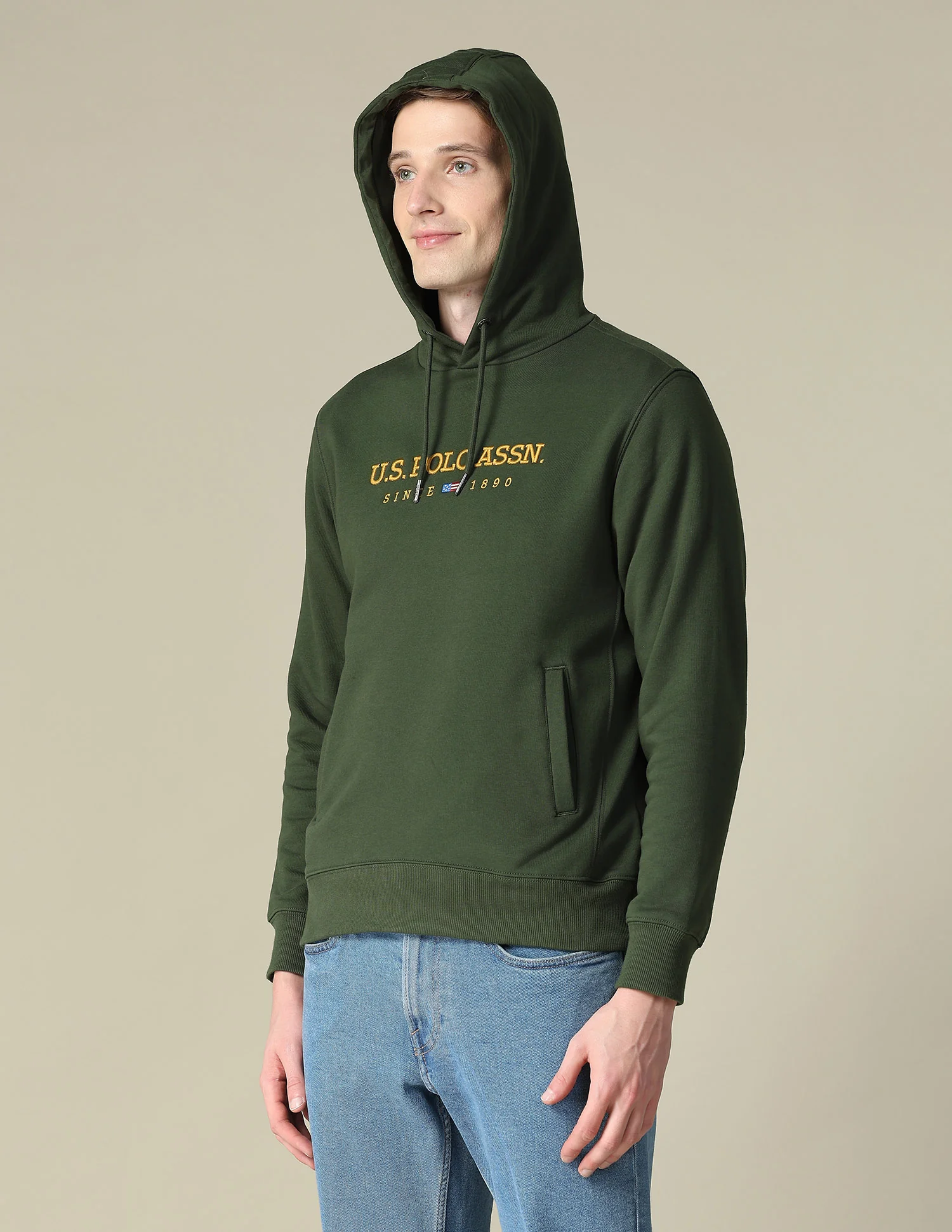Brand Embroidered Regular Fit Sweatshirt - Image 4