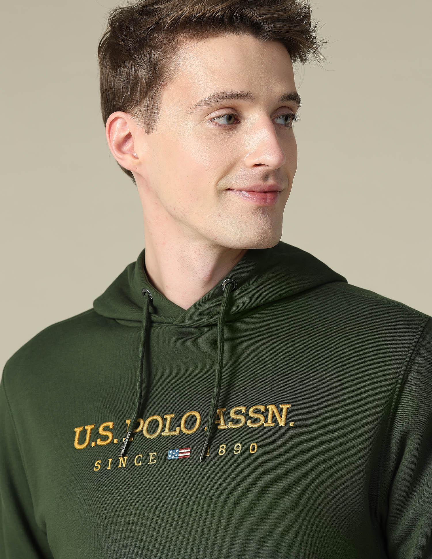 Brand Embroidered Regular Fit Sweatshirt - Image 7
