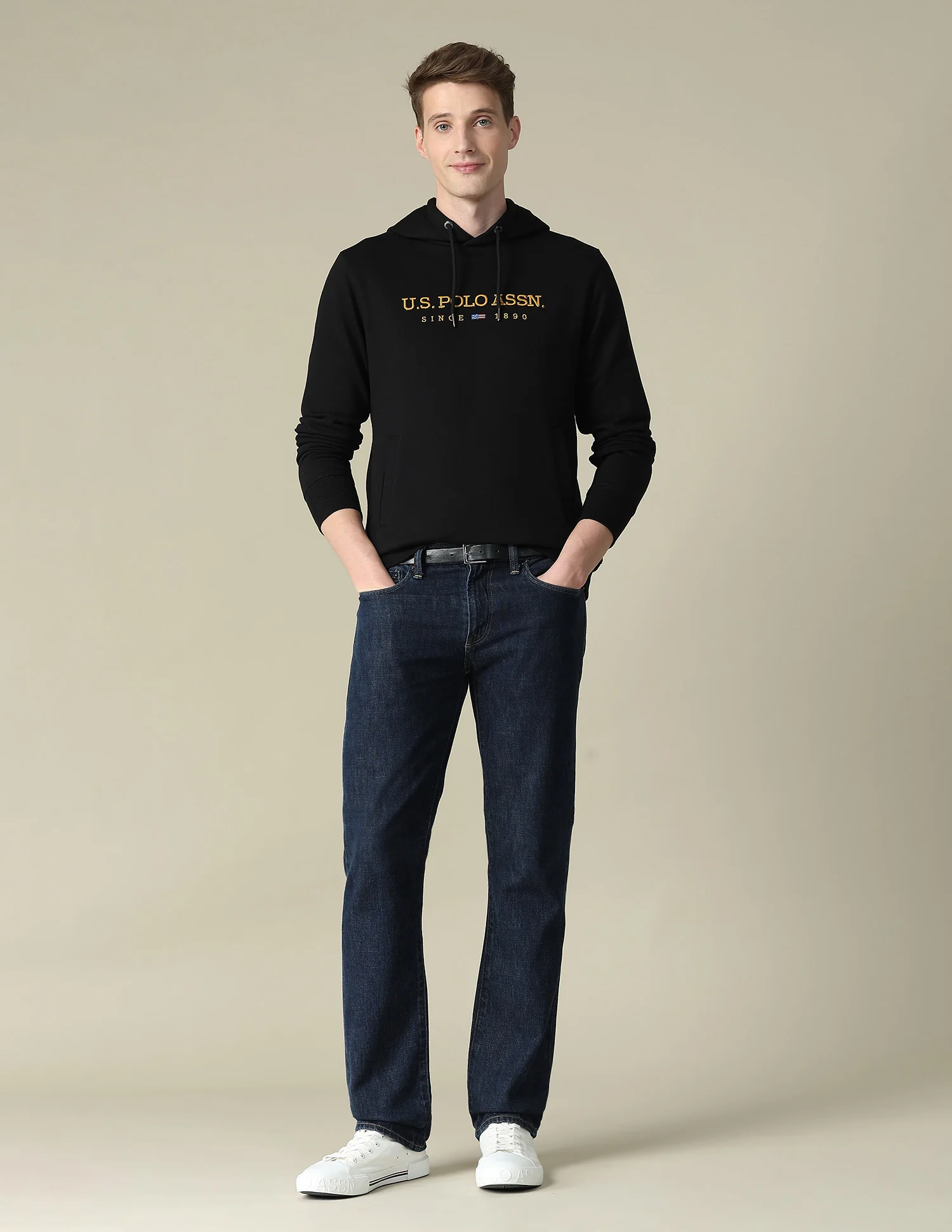 Brand Embroidered Regular Fit Sweatshirt - Image 3