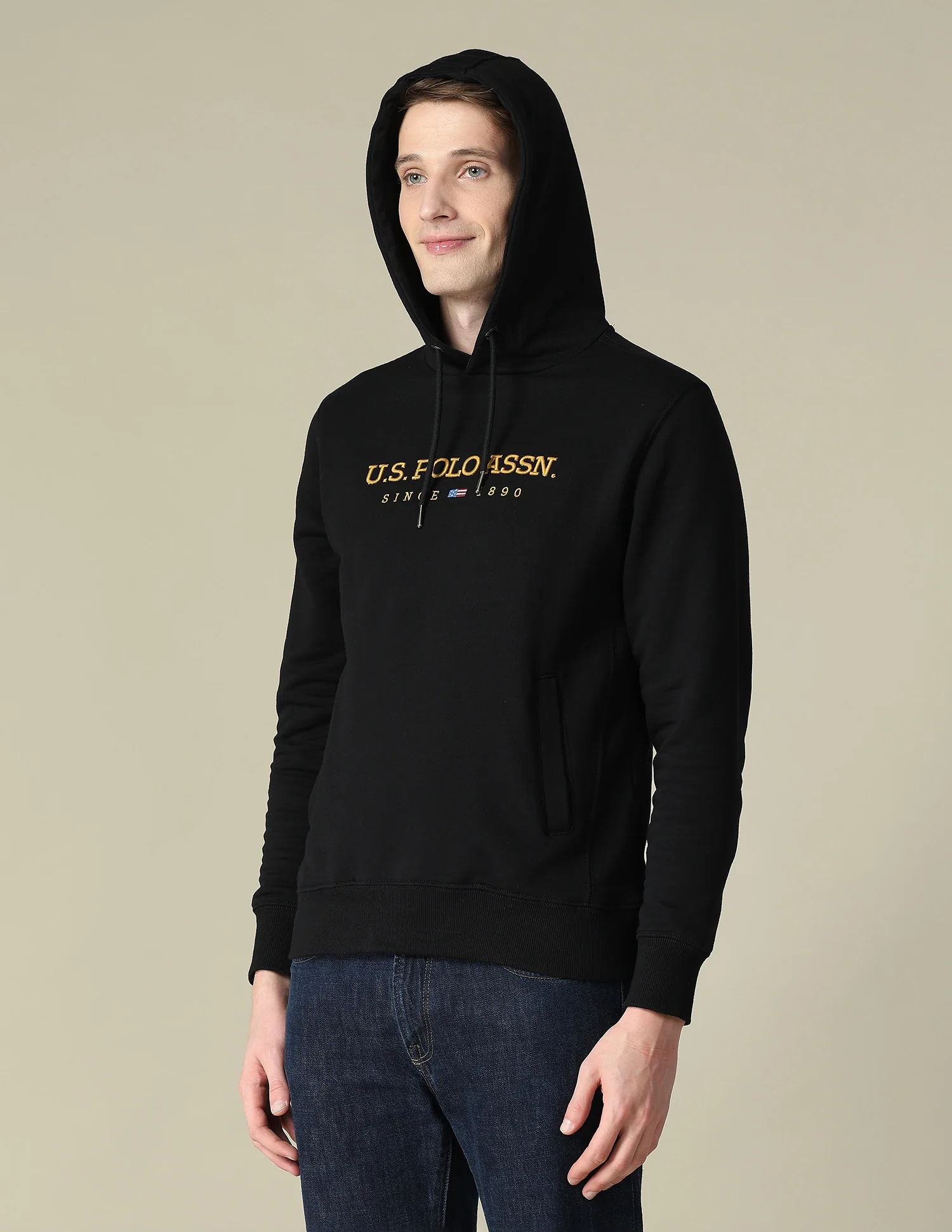 Brand Embroidered Regular Fit Sweatshirt - Image 4