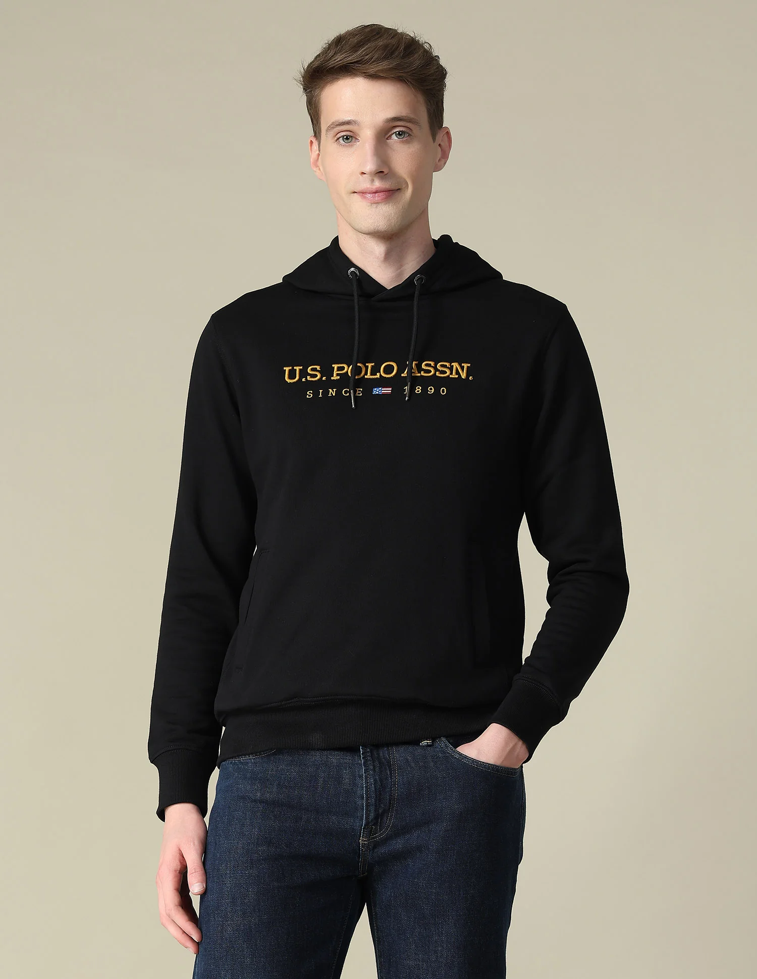 Brand Embroidered Regular Fit Sweatshirt - Image 6