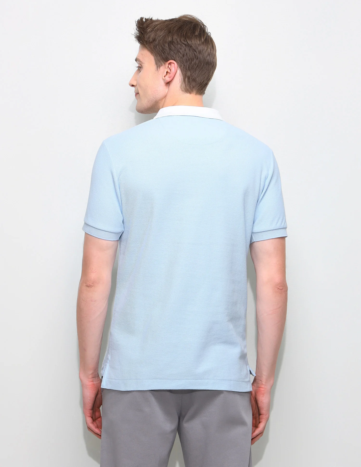 Brand Embroidered Slim Fit Polo Shirt - Image 5