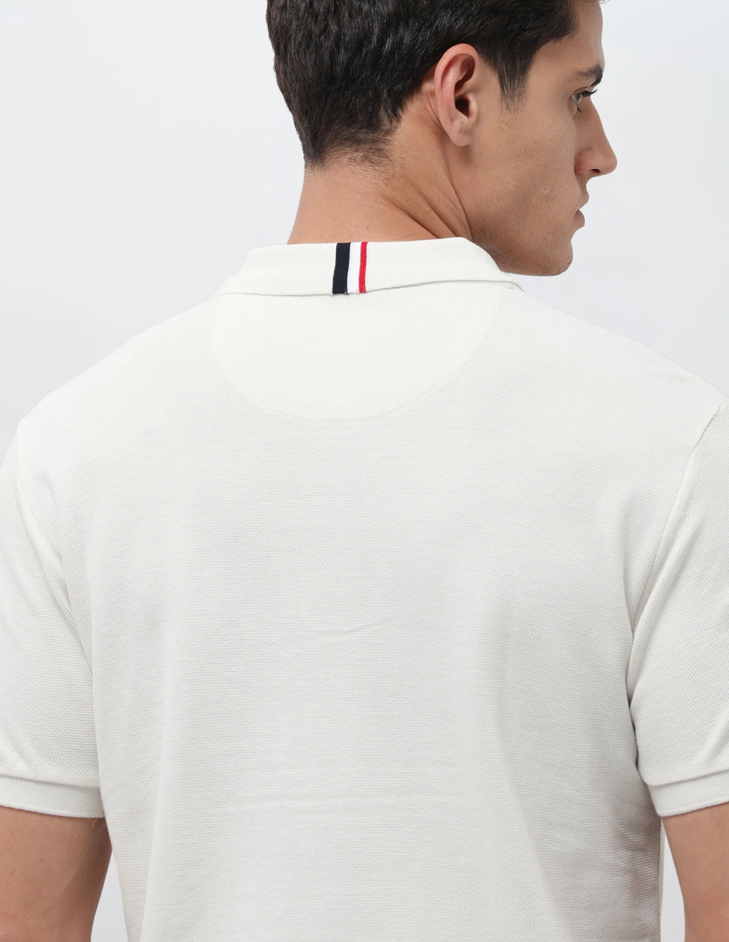 Brand Embroidered Slim Fit Polo Shirt - Image 8