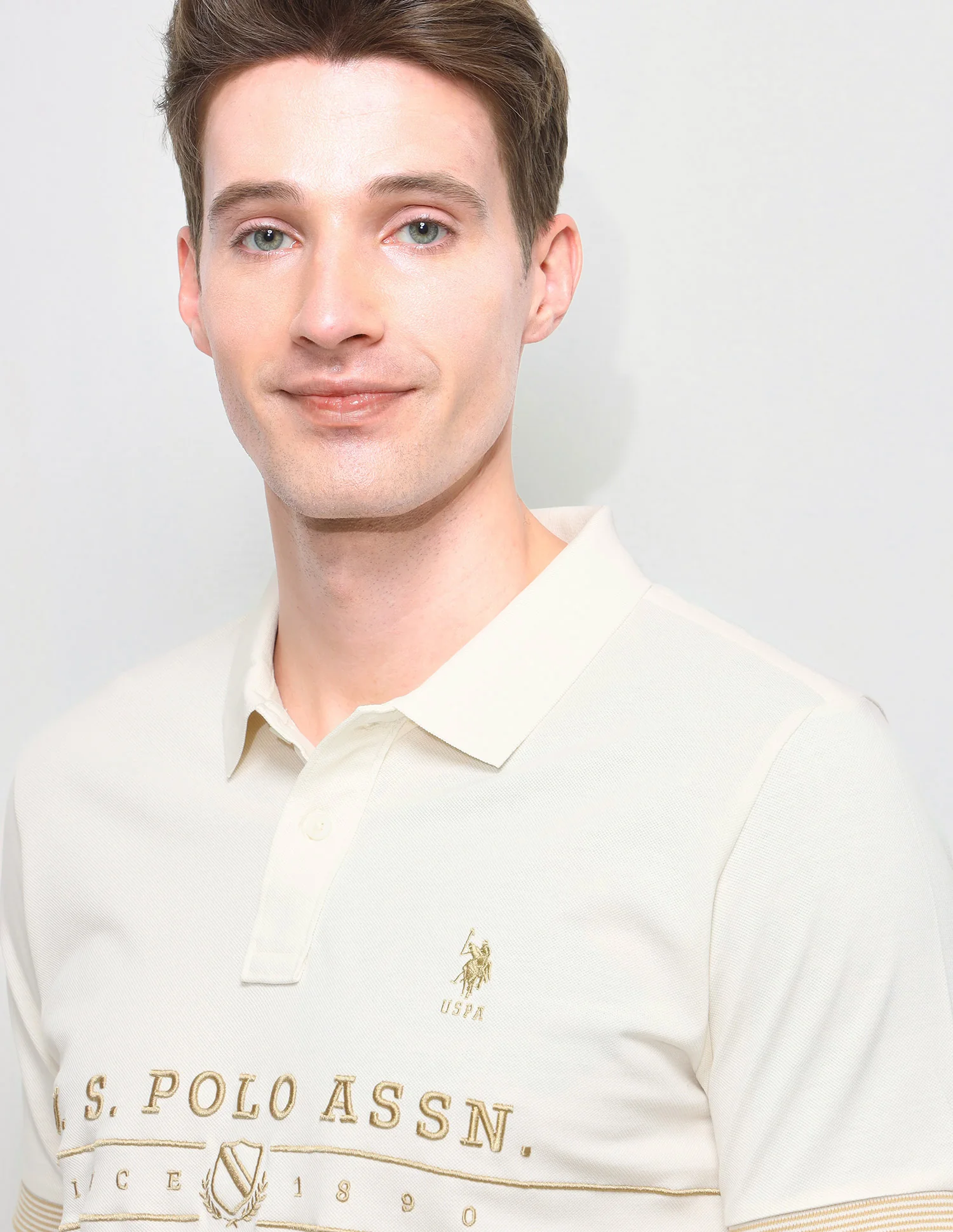Brand Embroidered Slim Fit Polo Shirt - Image 7