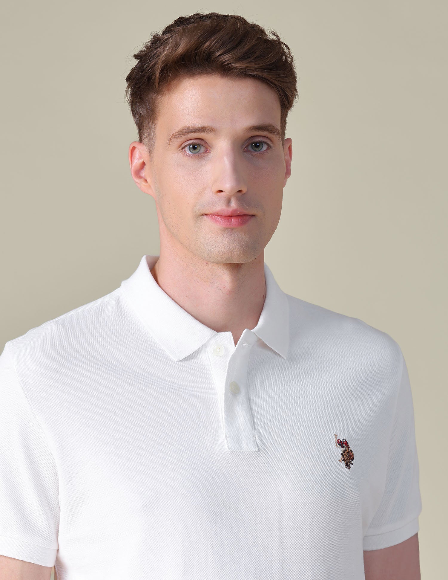 Brand Embroidered Slim Fit Polo Shirt - Image 7