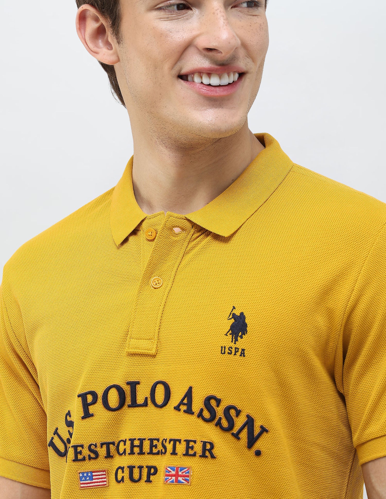 Brand Embroidered Slim Fit Polo Shirt - Image 7