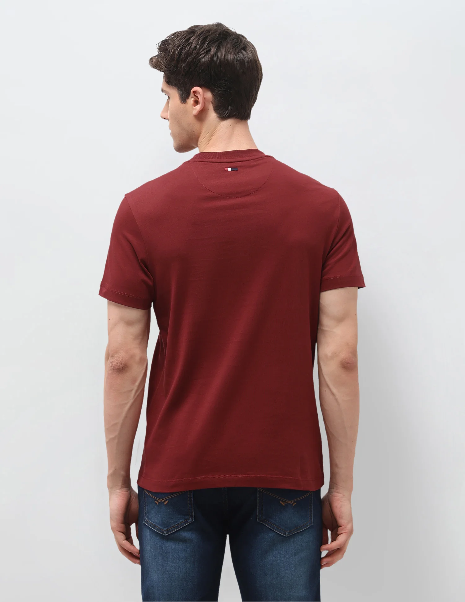 Brand Embroidered Slim Fit T-Shirt - Image 5