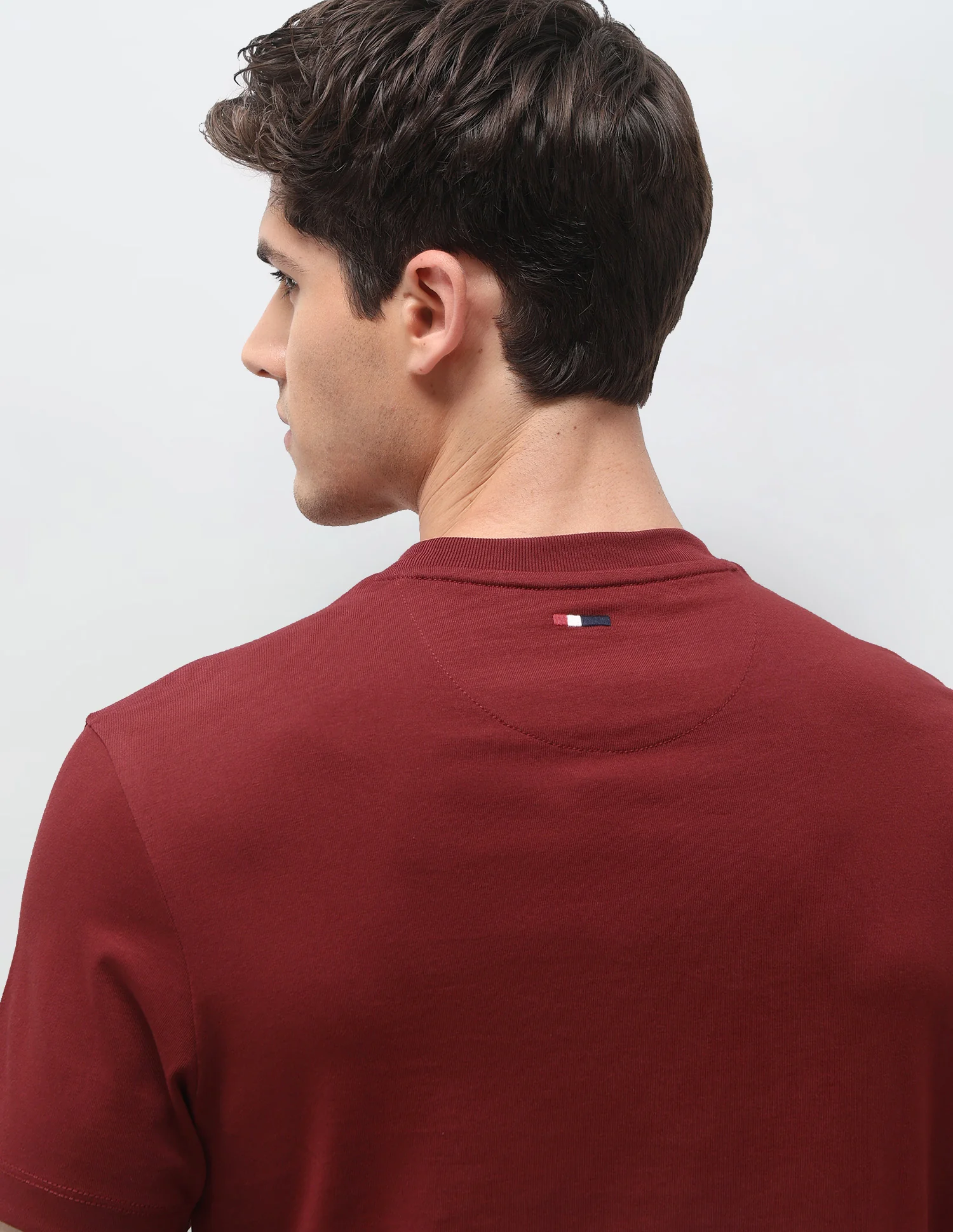 Brand Embroidered Slim Fit T-Shirt - Image 8