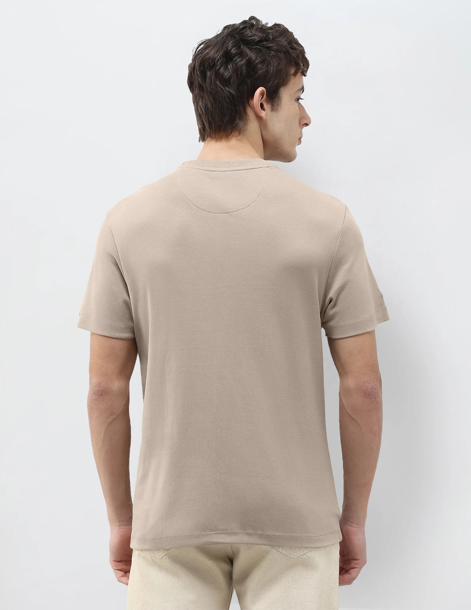 Brand Embroidered Slim Fit T-Shirt - Image 5