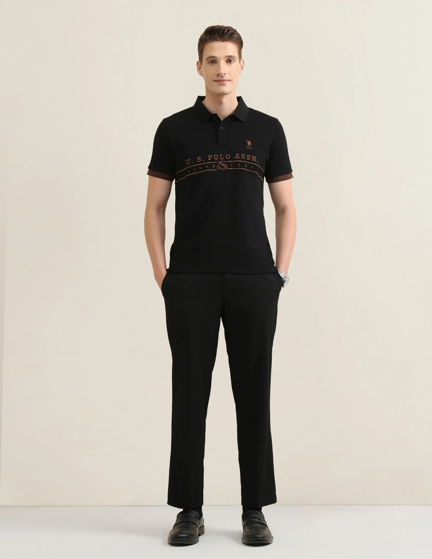 Brand Embroidered Sotogrande Polo Shirt - Image 3