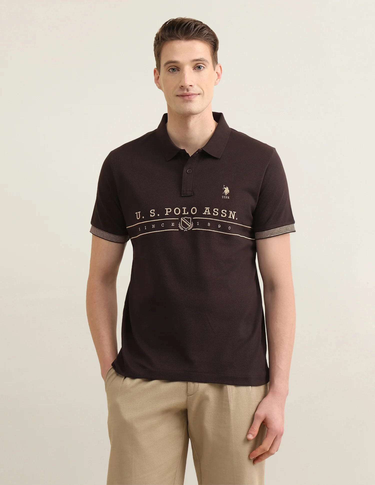 Brand Embroidered Sotogrande Polo Shirt - Image 6