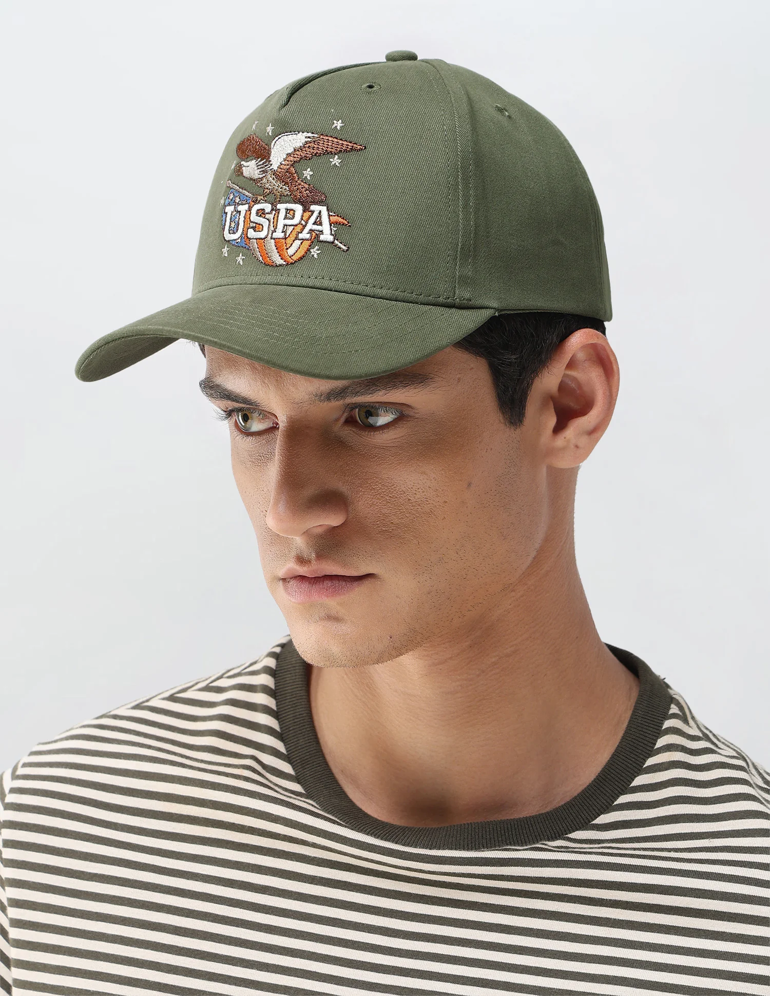 Brand Embroidered Twill Cap