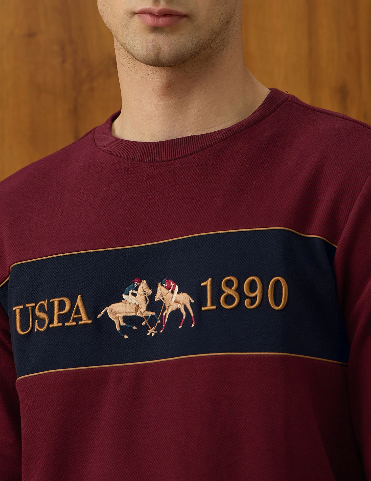 Brand Embroidered Varsity Theatre Sweatshirt - Image 7
