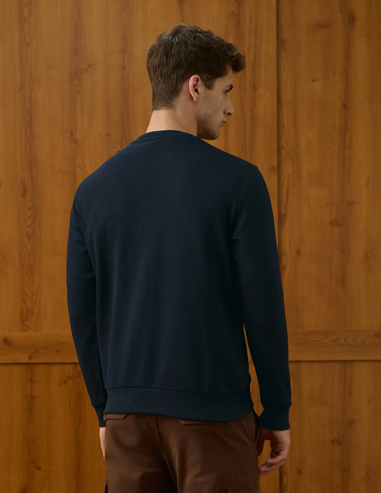 Brand Embroidered Varsity Theatre Sweatshirt - Image 5