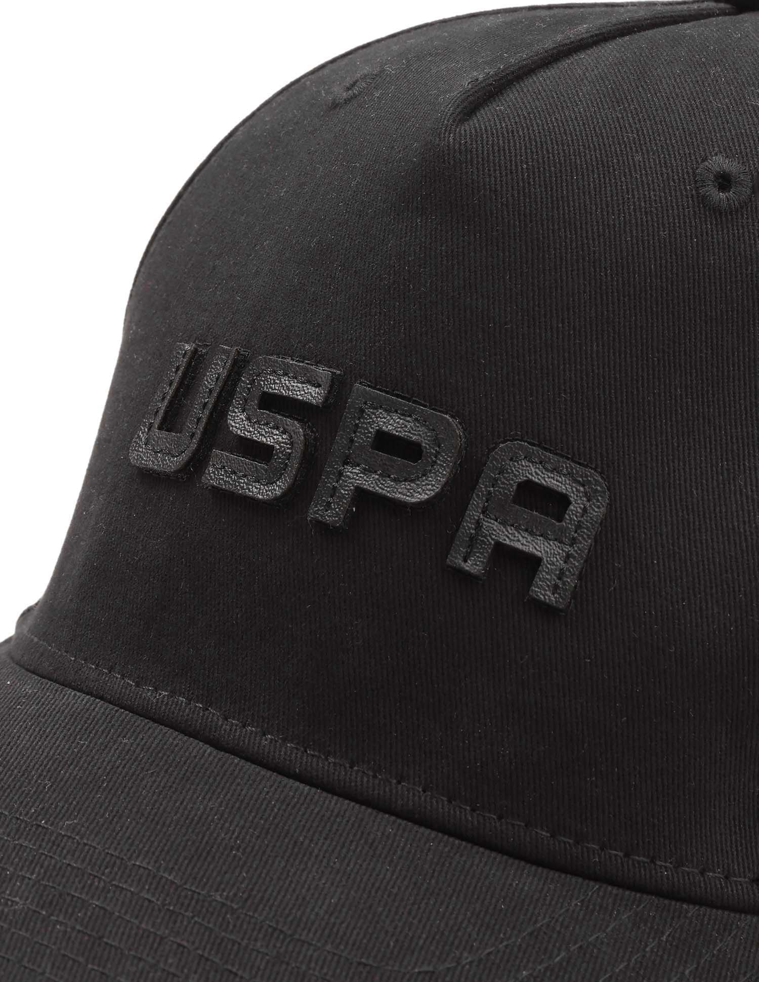 Brand Leather Embossed Twill Cap - Image 2