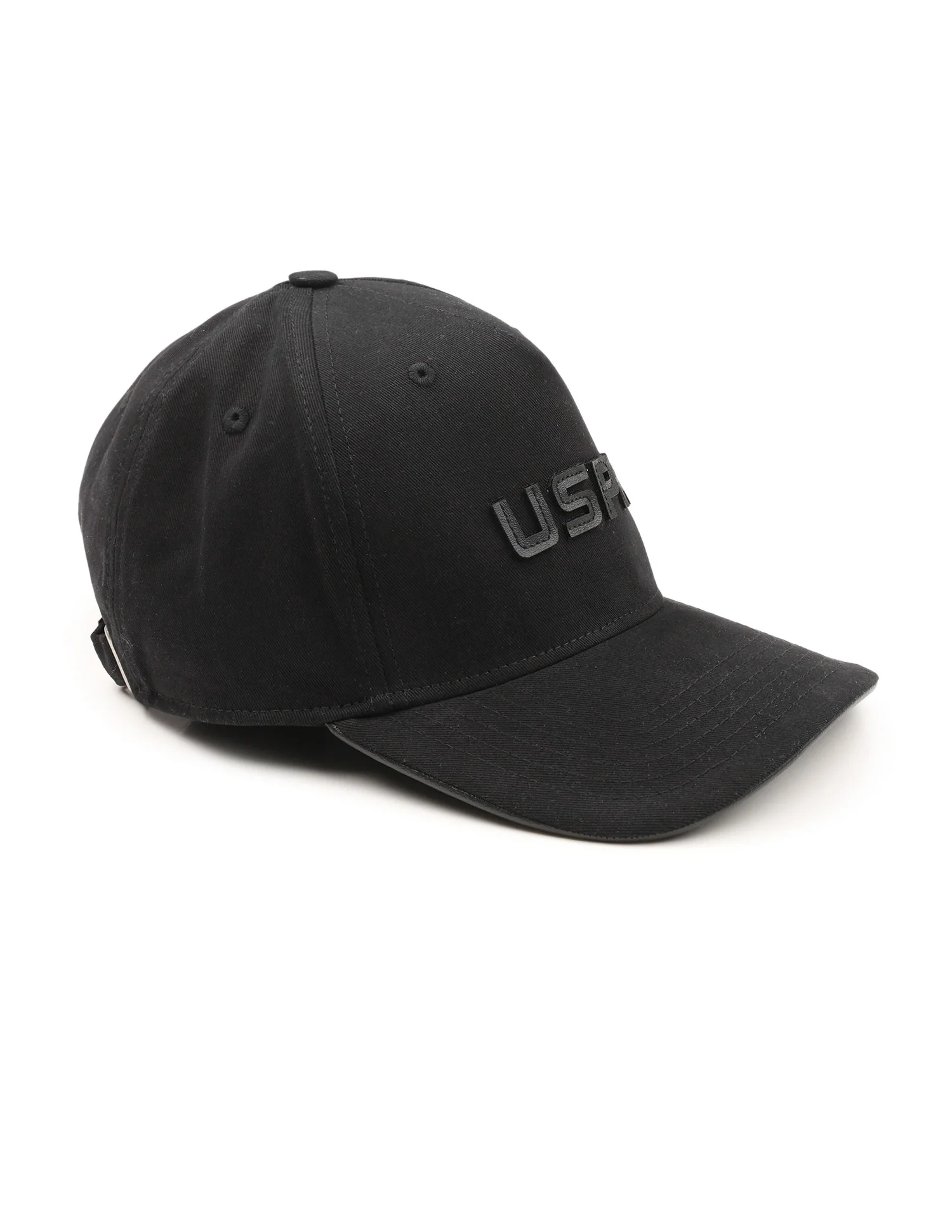 Brand Leather Embossed Twill Cap - Image 3
