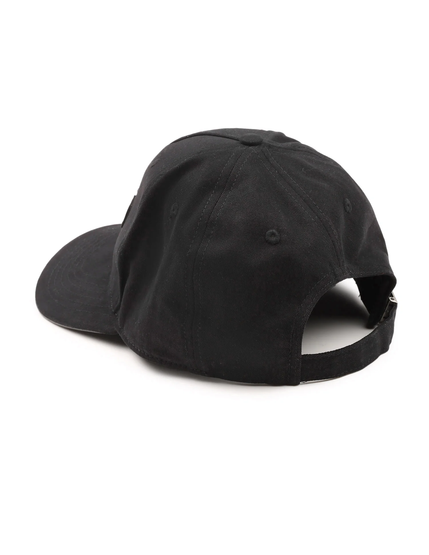 Brand Leather Embossed Twill Cap - Image 4
