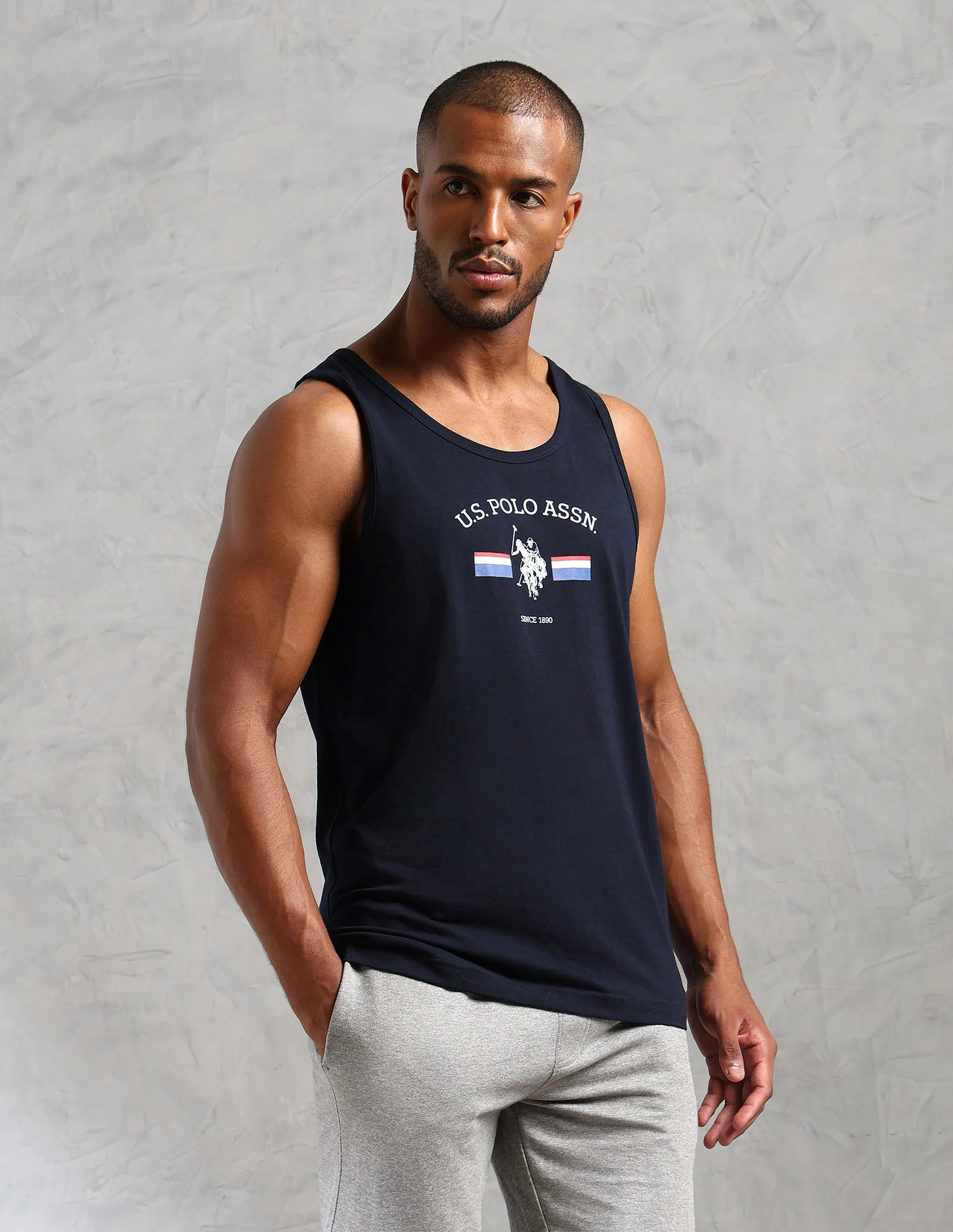 Brand Print Comfort Fit OEV02 Vest - Pack Of 1 - Image 4