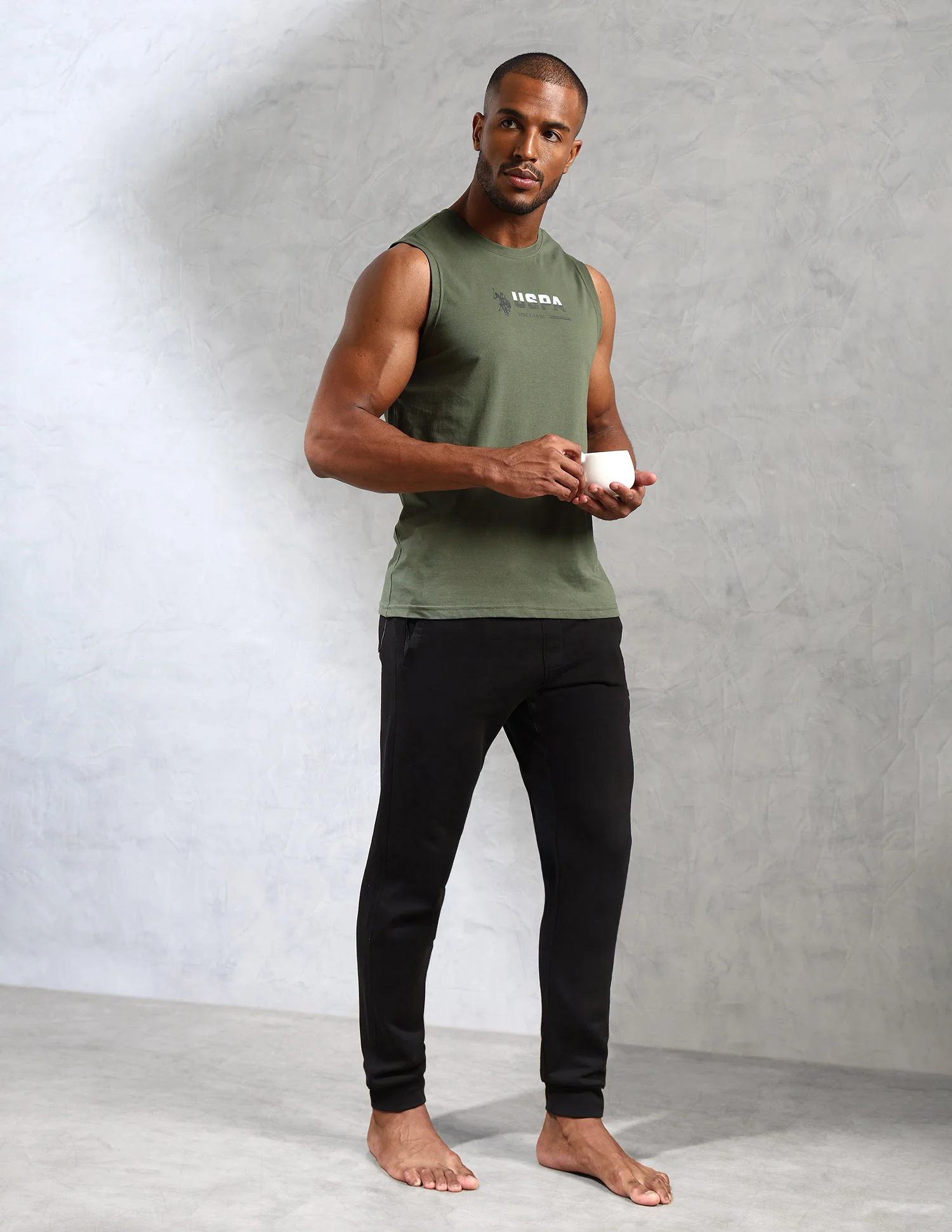 Brand Print Comfort Fit OEV06 Vest - Pack Of 1 - Image 3