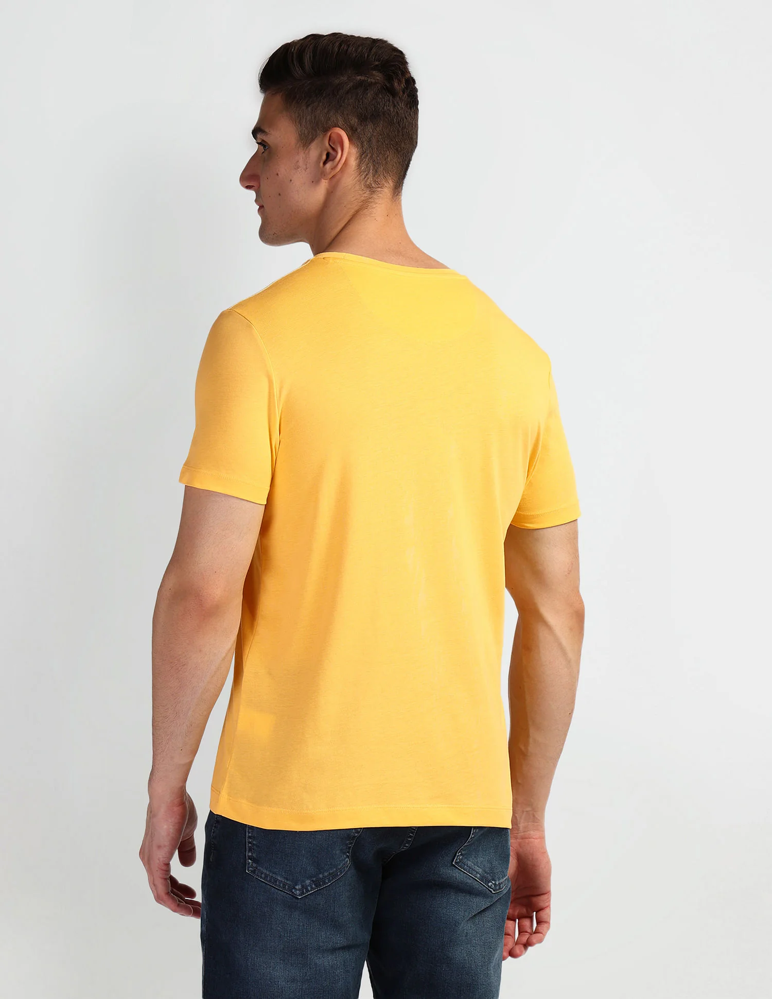 Brand Print Crew Neck T-Shirt - Image 5